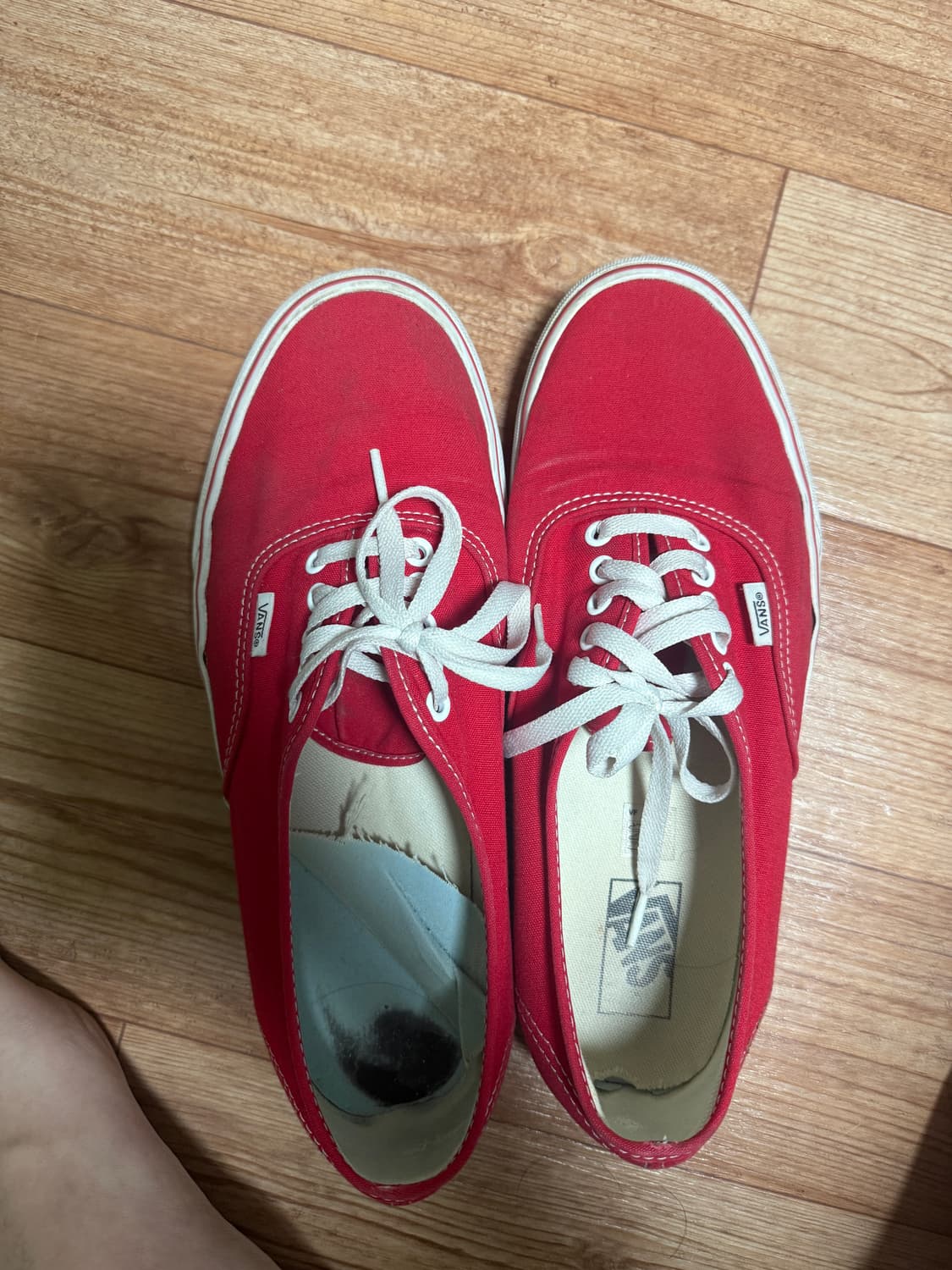 반스 어센틱 레드 290  상품이미지2