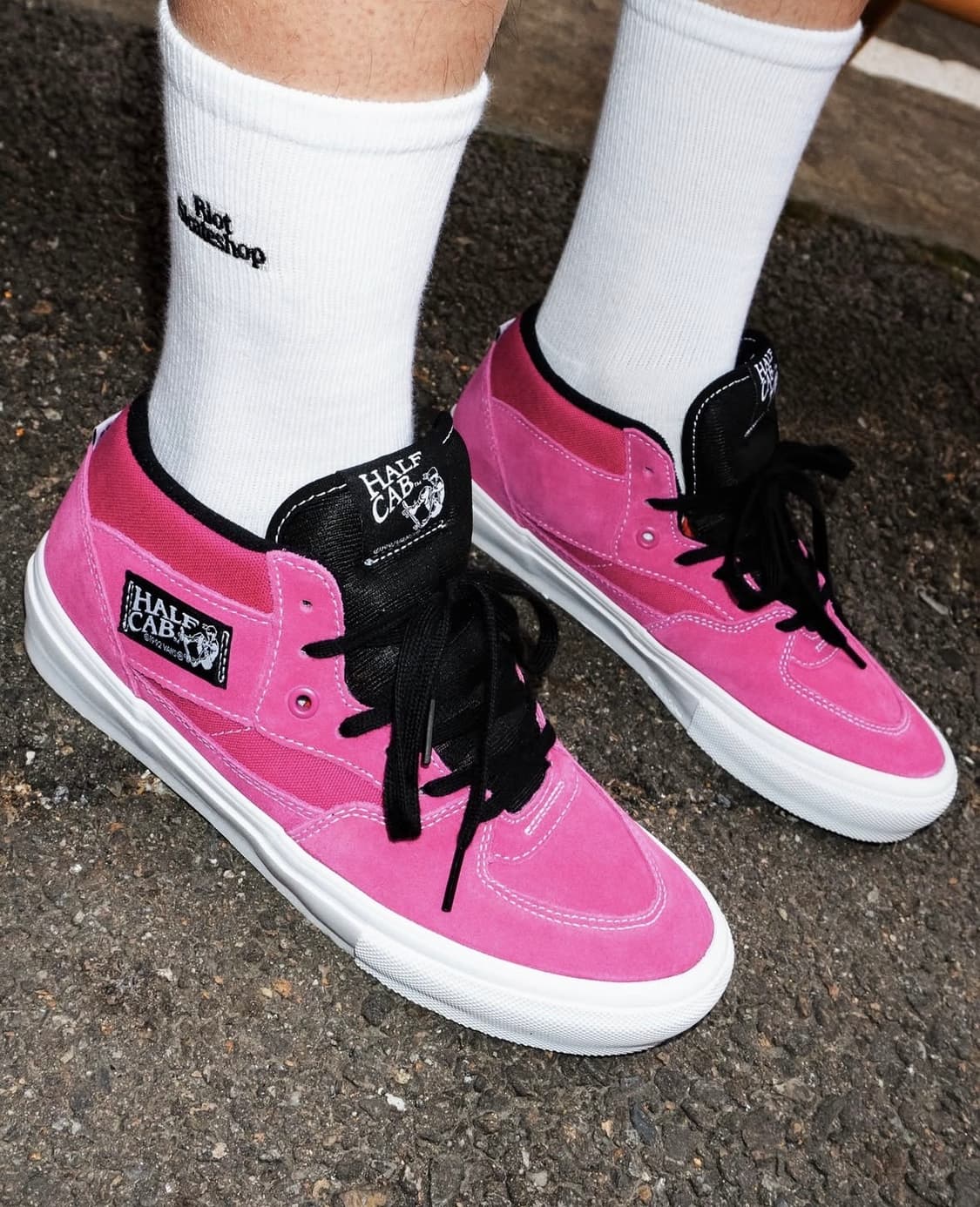 (270)(마지막한점) 반스 스케이트 하프캡 팝 핫핑크 상품이미지1