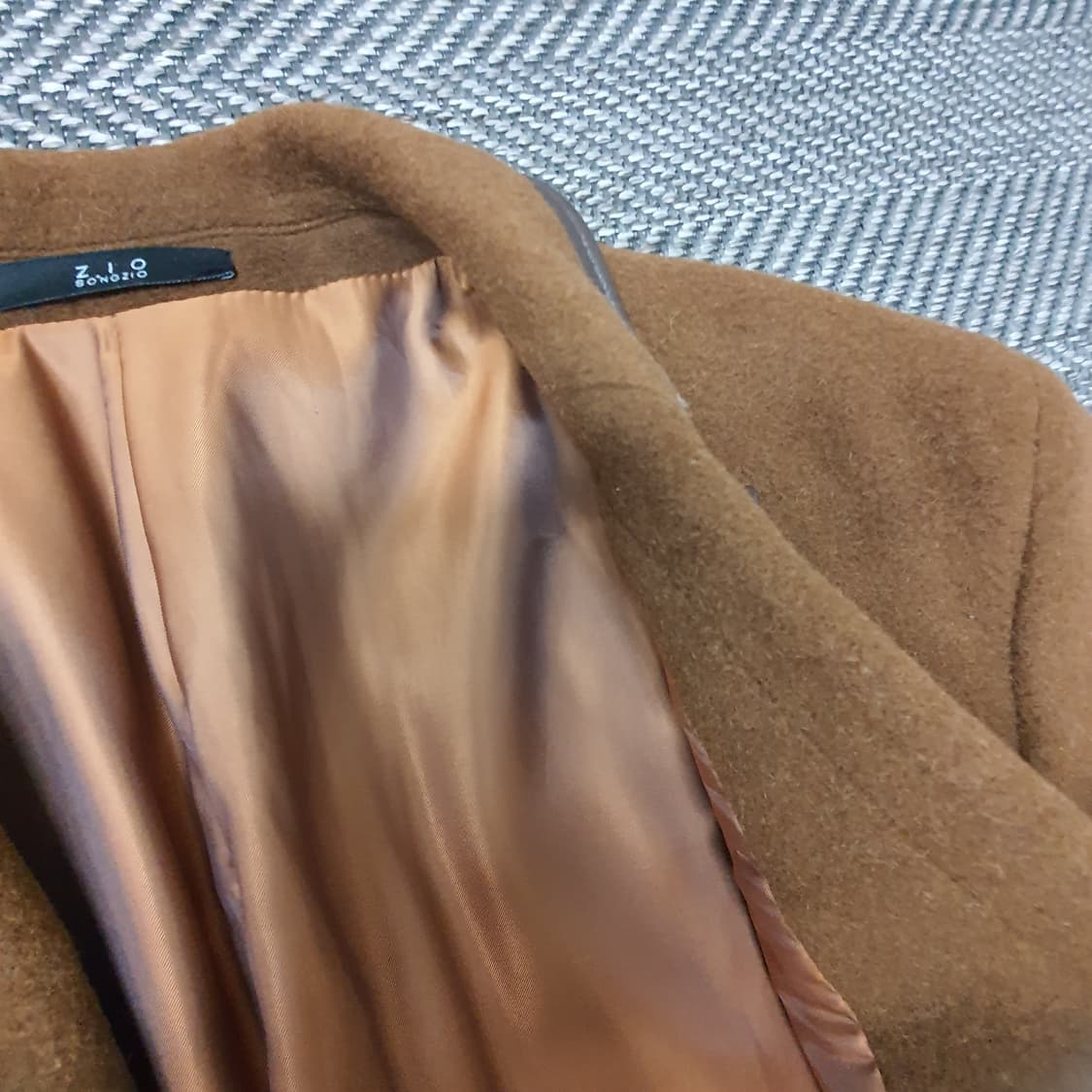 지오송지오 울 알파카 롱코트 남자105 상품이미지7