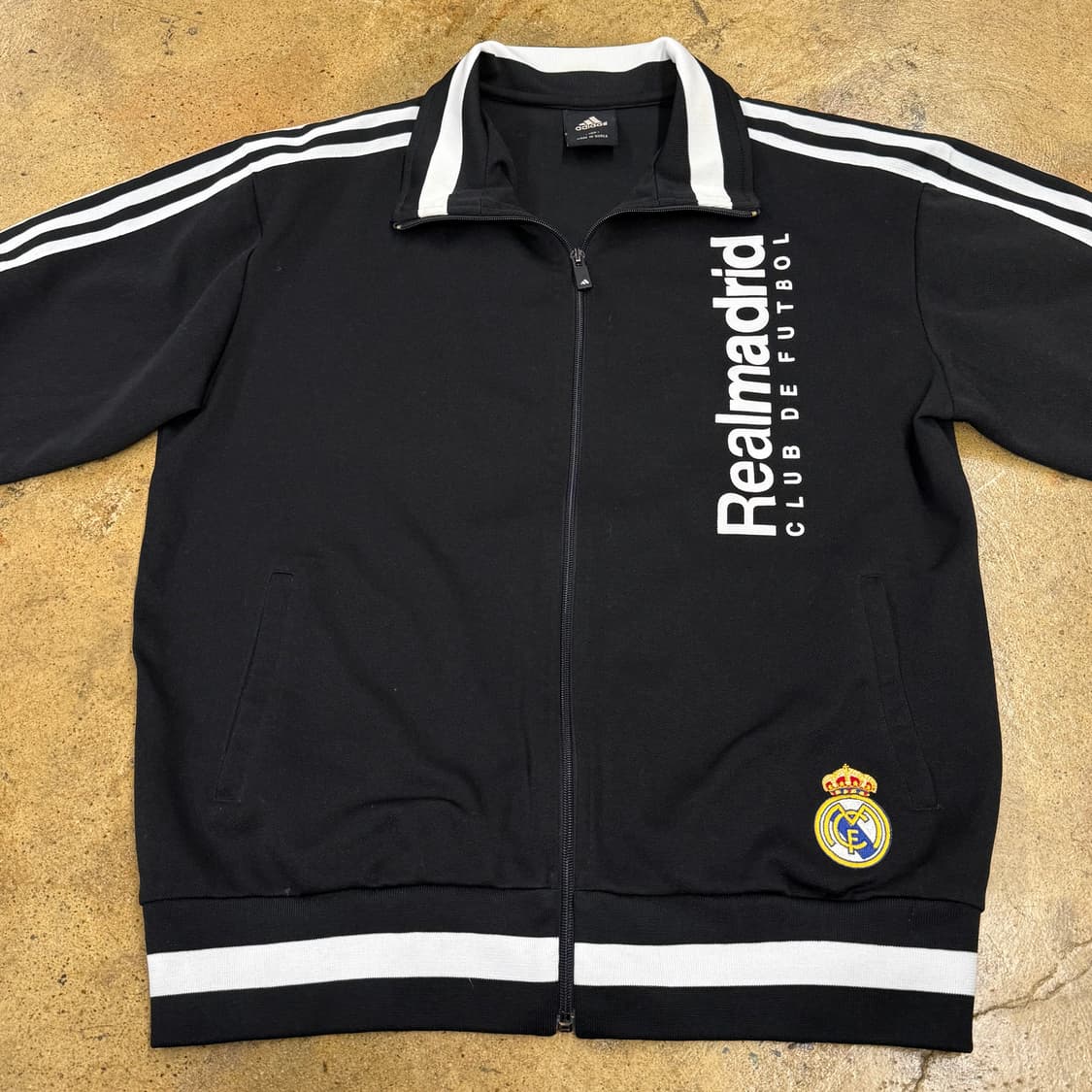 아디다스 레알마드리드 블랙 져지 트랙탑 100 상품이미지3