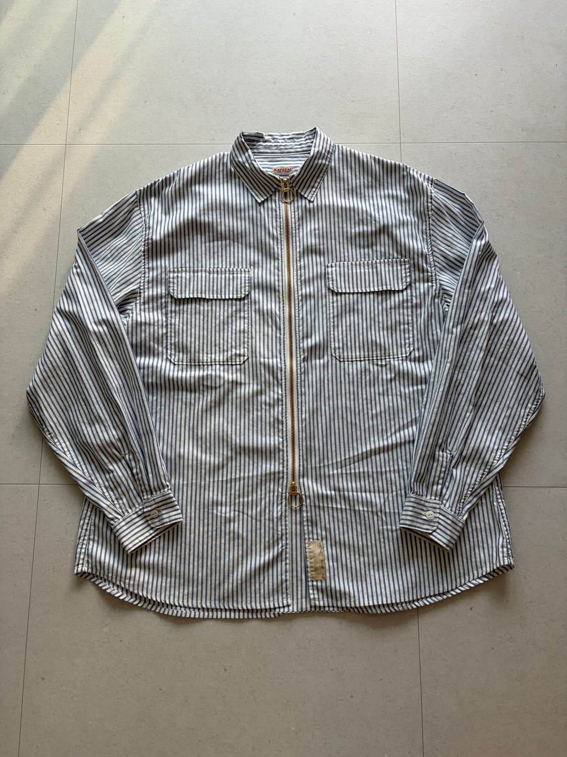 캐피탈 스트라이프 드리즐러 워크셔츠 상품이미지2