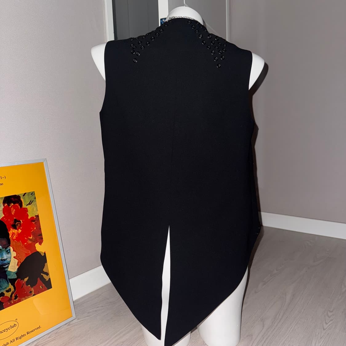 stud unbalanced vest 상품이미지3