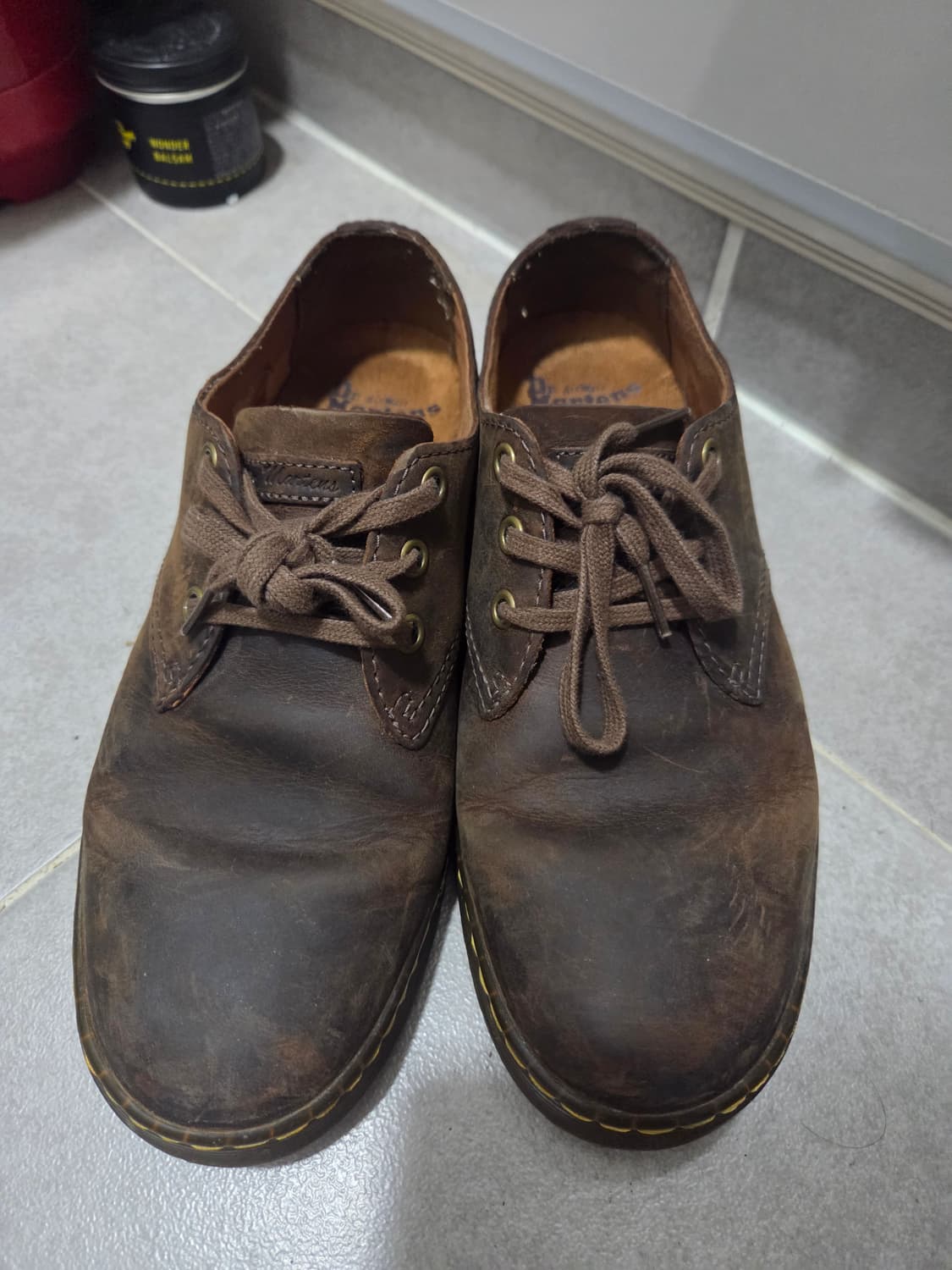 닥터마틴 1461 크레이지홀스 브라운 250~260 상품이미지1