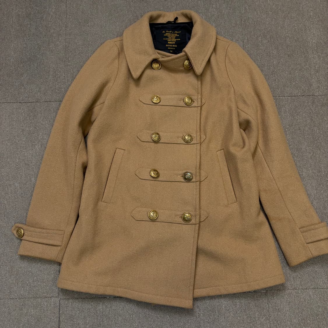 ROSE BUD made in usa  우먼스 나폴레옹 코트  상품이미지4