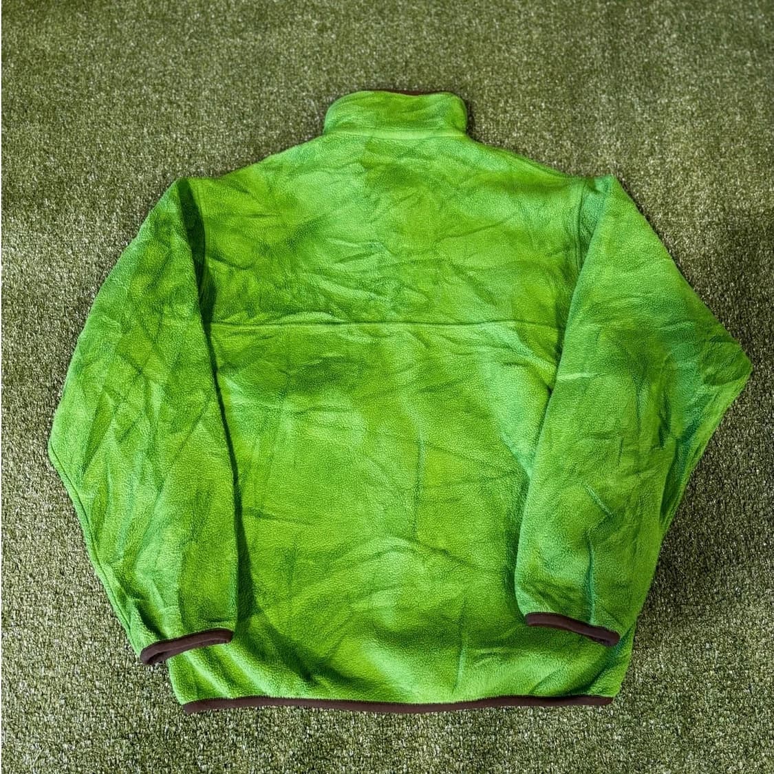 파타고니아 신칠라 스냅-T 라임그린/브라운 상품이미지3