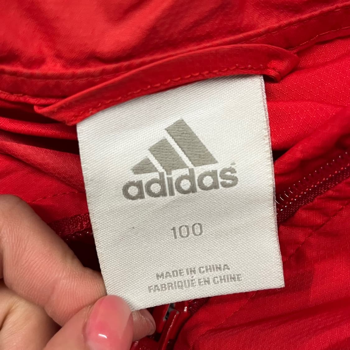 아디다스 리버풀 레드 바람막이 100 상품이미지5
