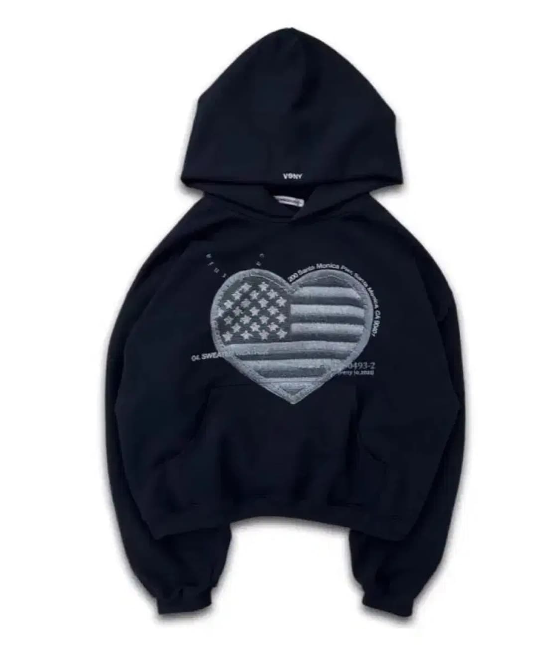 베니조프로덕트 후드티 네이비 1사이즈 상품이미지1