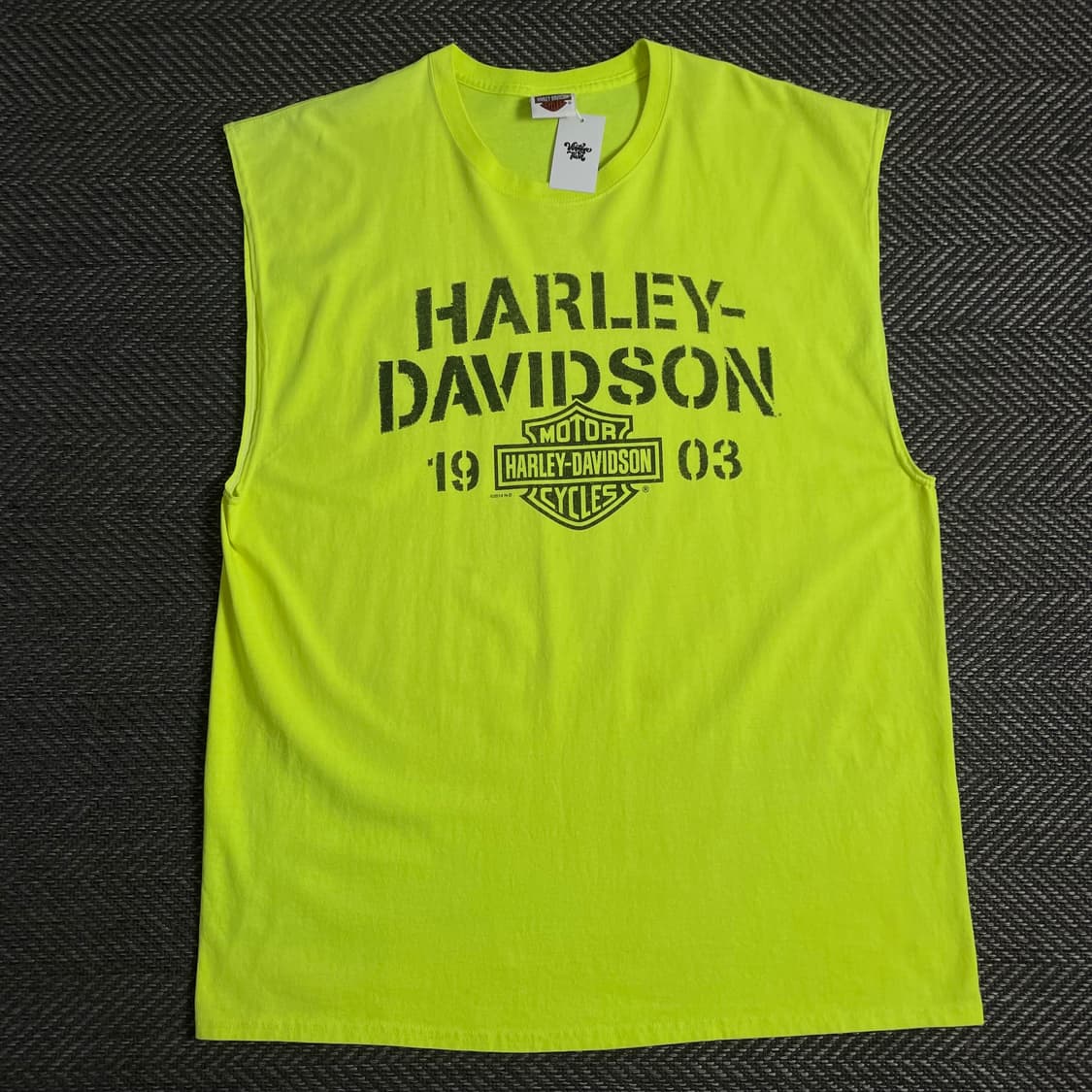 할리데이비슨 빅로고 올드스쿨 박시핏 슬리브리스y 3554 상품이미지2