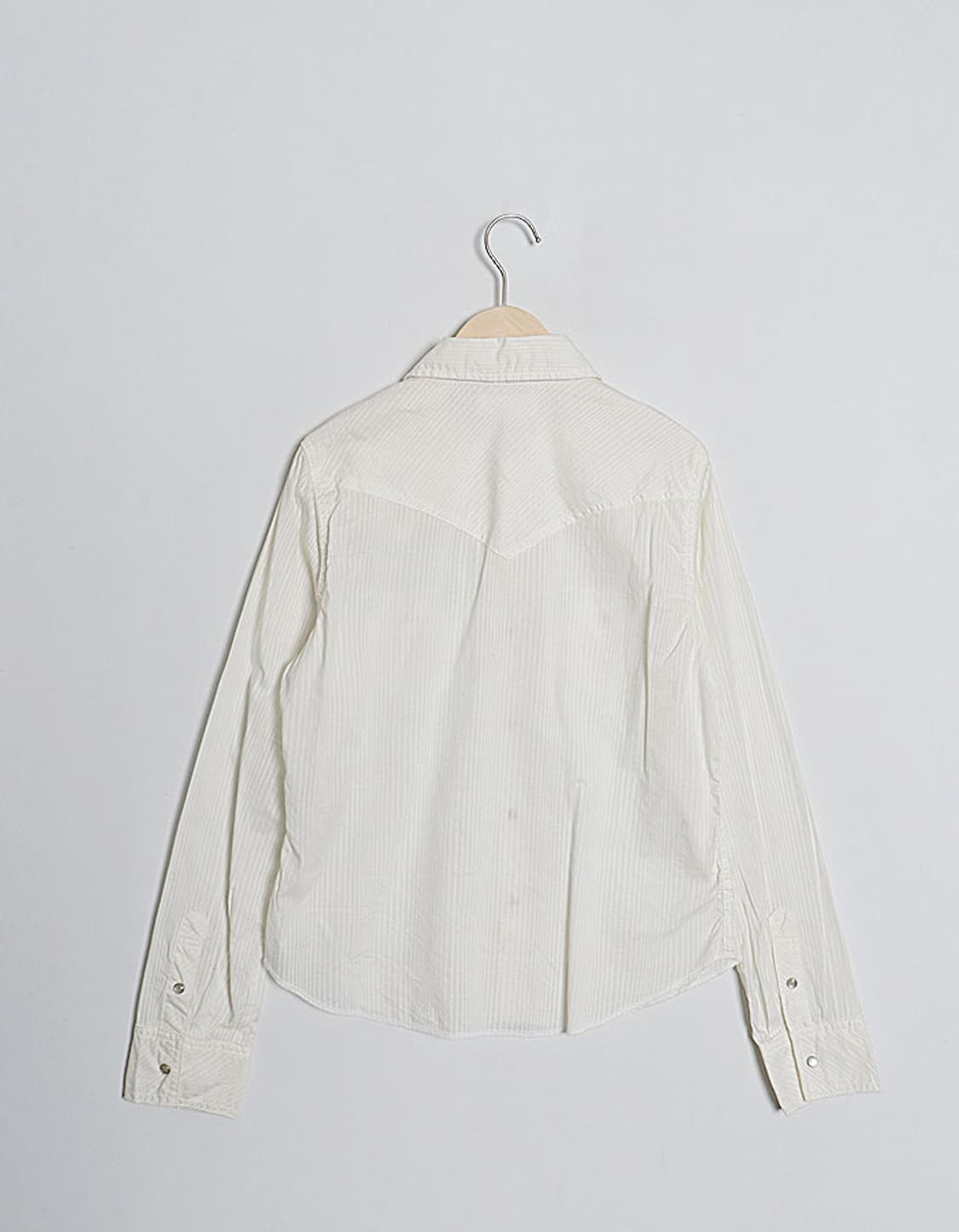 Levi's Lady Style Stripe Western Shirts 상품이미지5