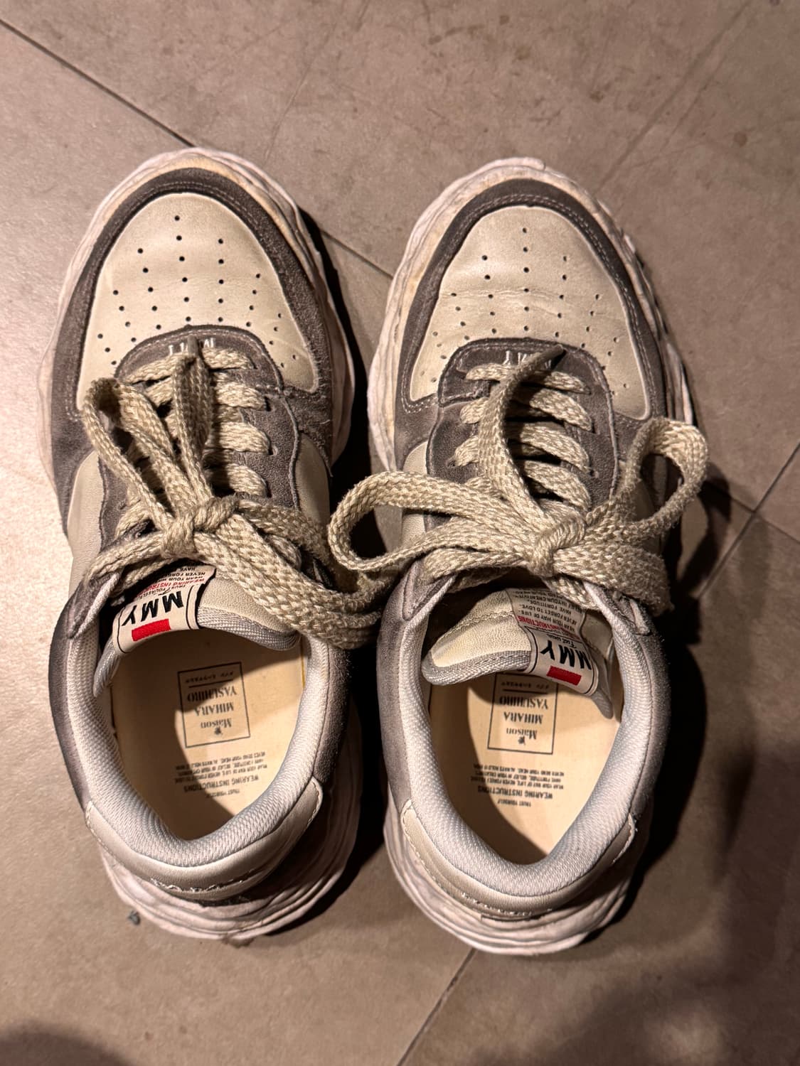 미하라 야스히로 웨인 디스트레스 43사이즈(박스있음) 상품이미지10