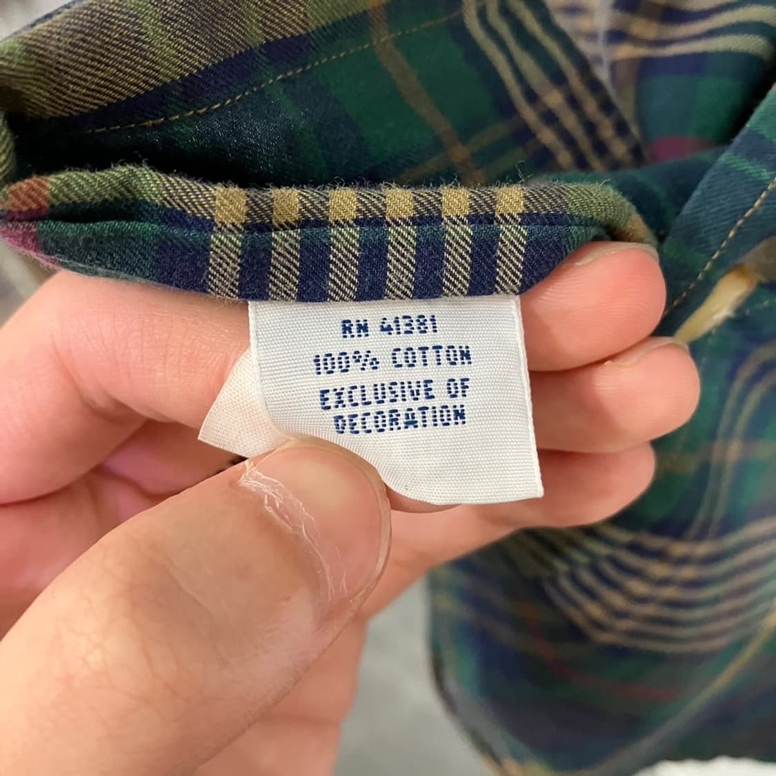 폴로 랄프로렌 체크 셔츠 상품이미지7