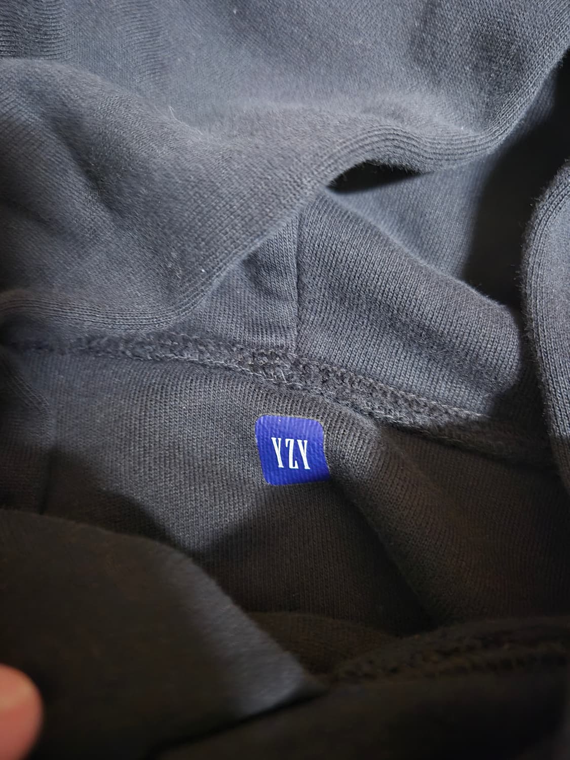 [XXL] 이지갭 블랙 검정 후드 티셔츠 상품이미지3