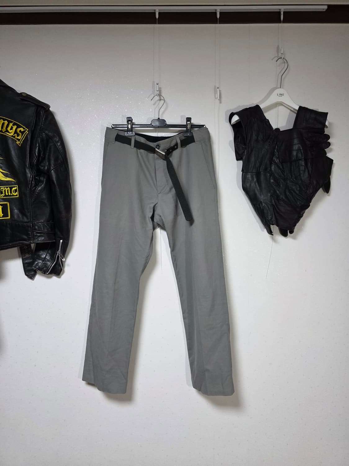 ann demeulemeester Tunnel Loop Trousers 상품이미지1