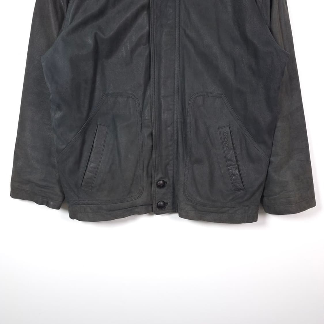 CANYON 빈티지 램스킨 에비에이터 가죽 블루종 L 상품이미지4