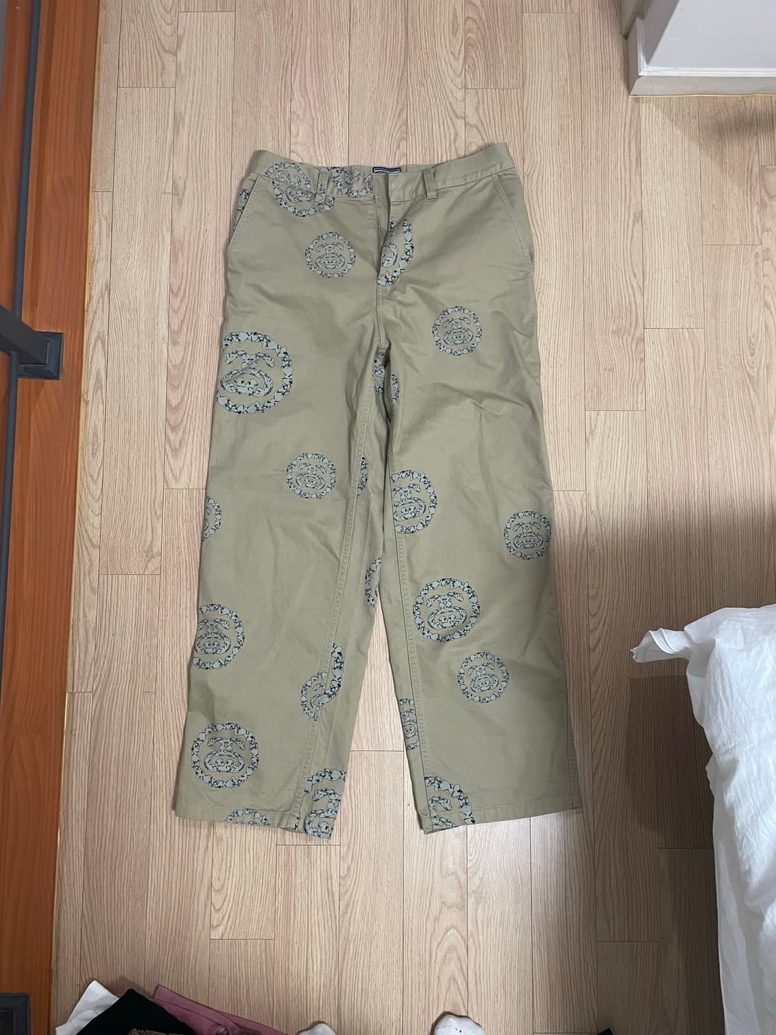 스투시 데님티어스 SS 리쓰 치노 카키 상품이미지2