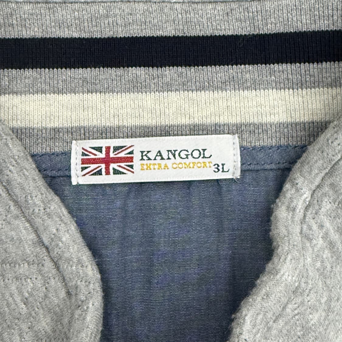 캉골 빅사이즈 그레이 집업 상품이미지7