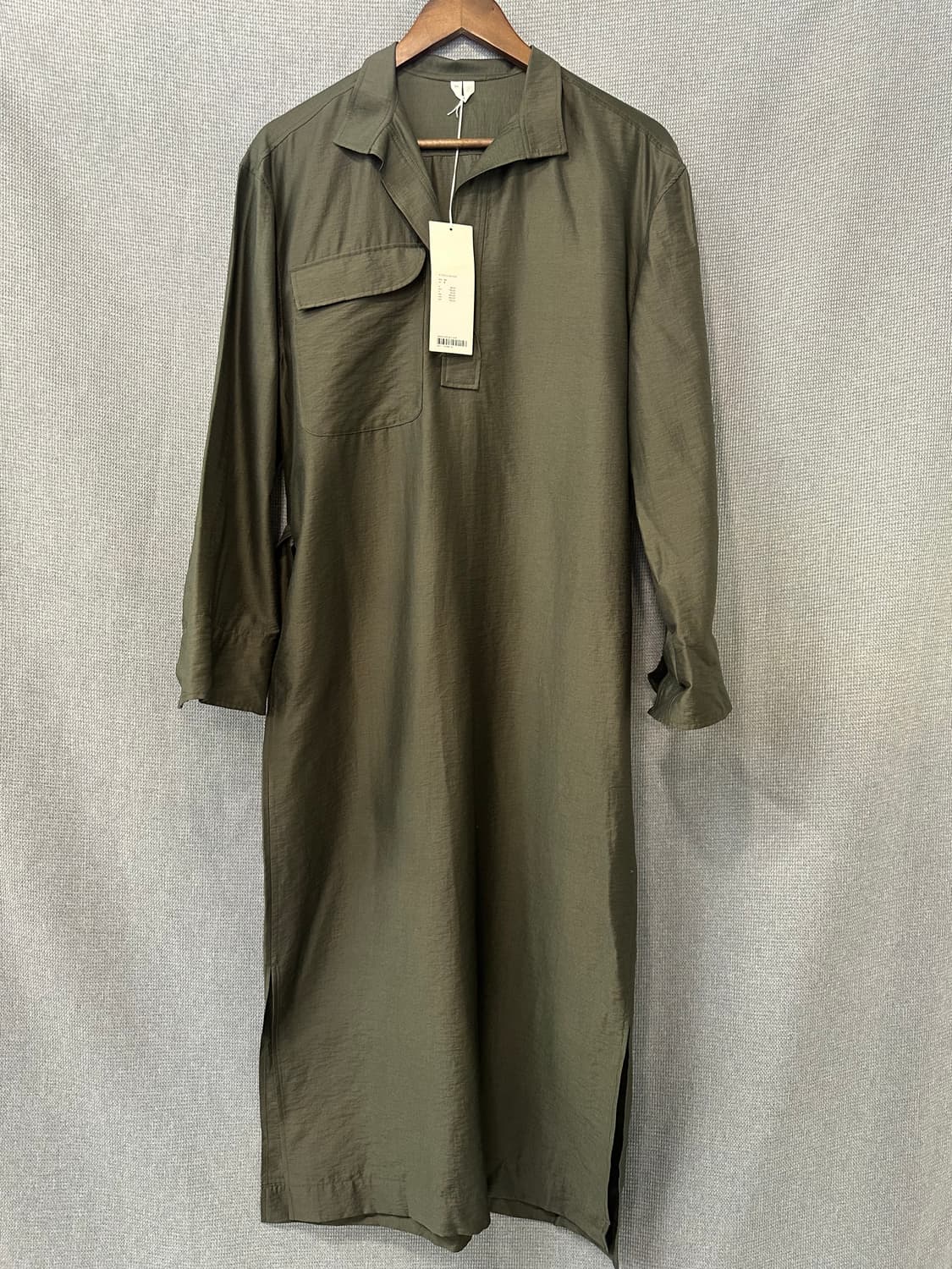 새) 아르켓 ARKET 텐셀 블렌드 롱 원피스 상품이미지1