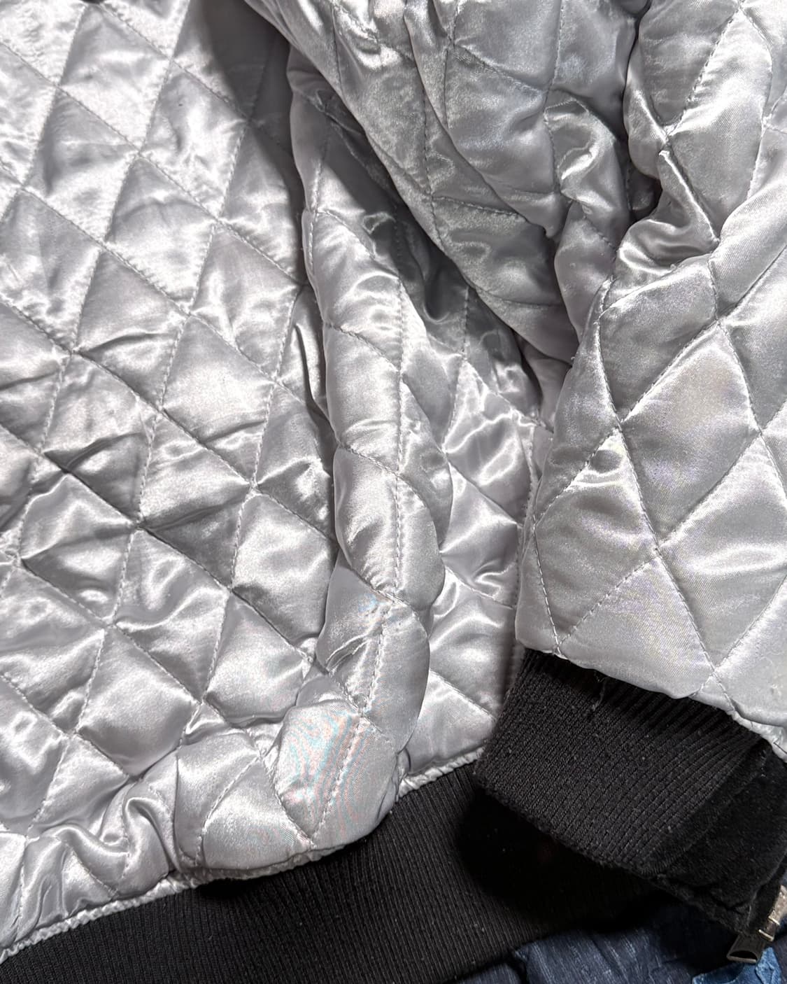 쇼트 N.Y.C. 16FW 듀크 벨벳 수베니어 자켓 XL 상품이미지6