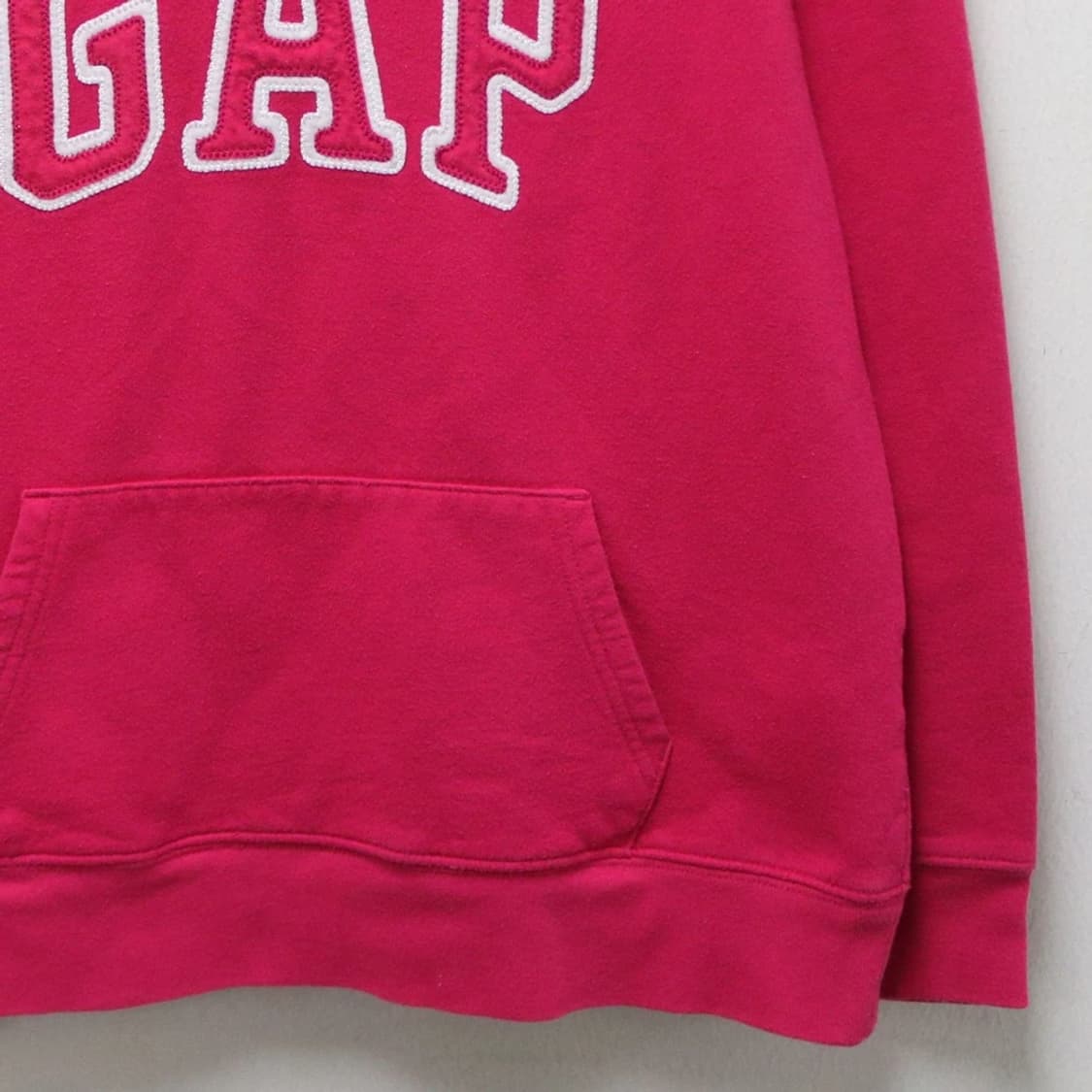 갭 핫핑크 베이직 로고 후드티 63452 상품이미지4