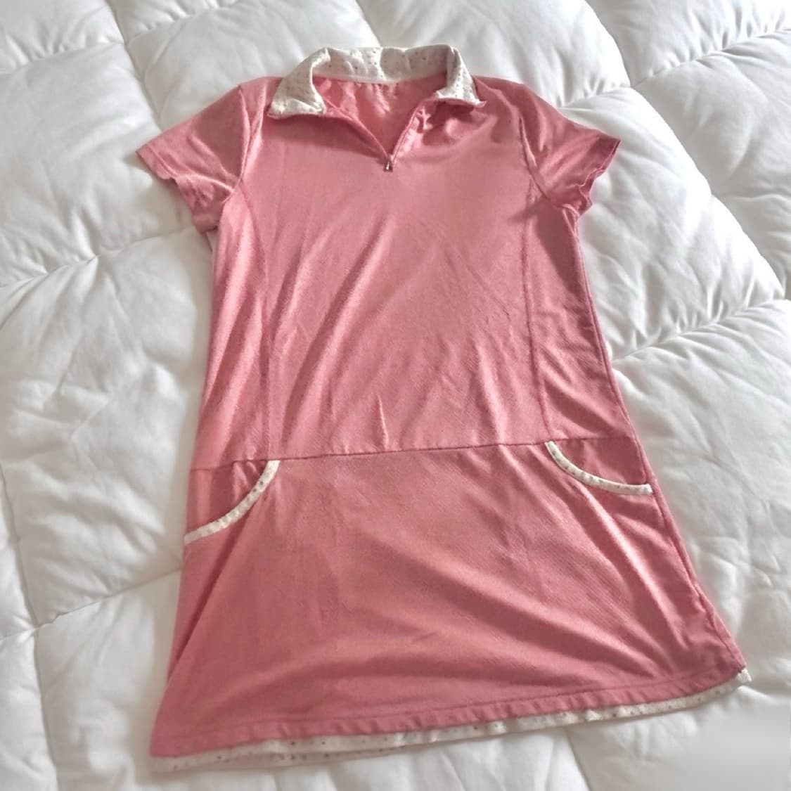 핑크 갸루 룸웨어 원피스♥ 스포티 잠옷 딸기우유 일본빈티지 하라주쿠 상품이미지1