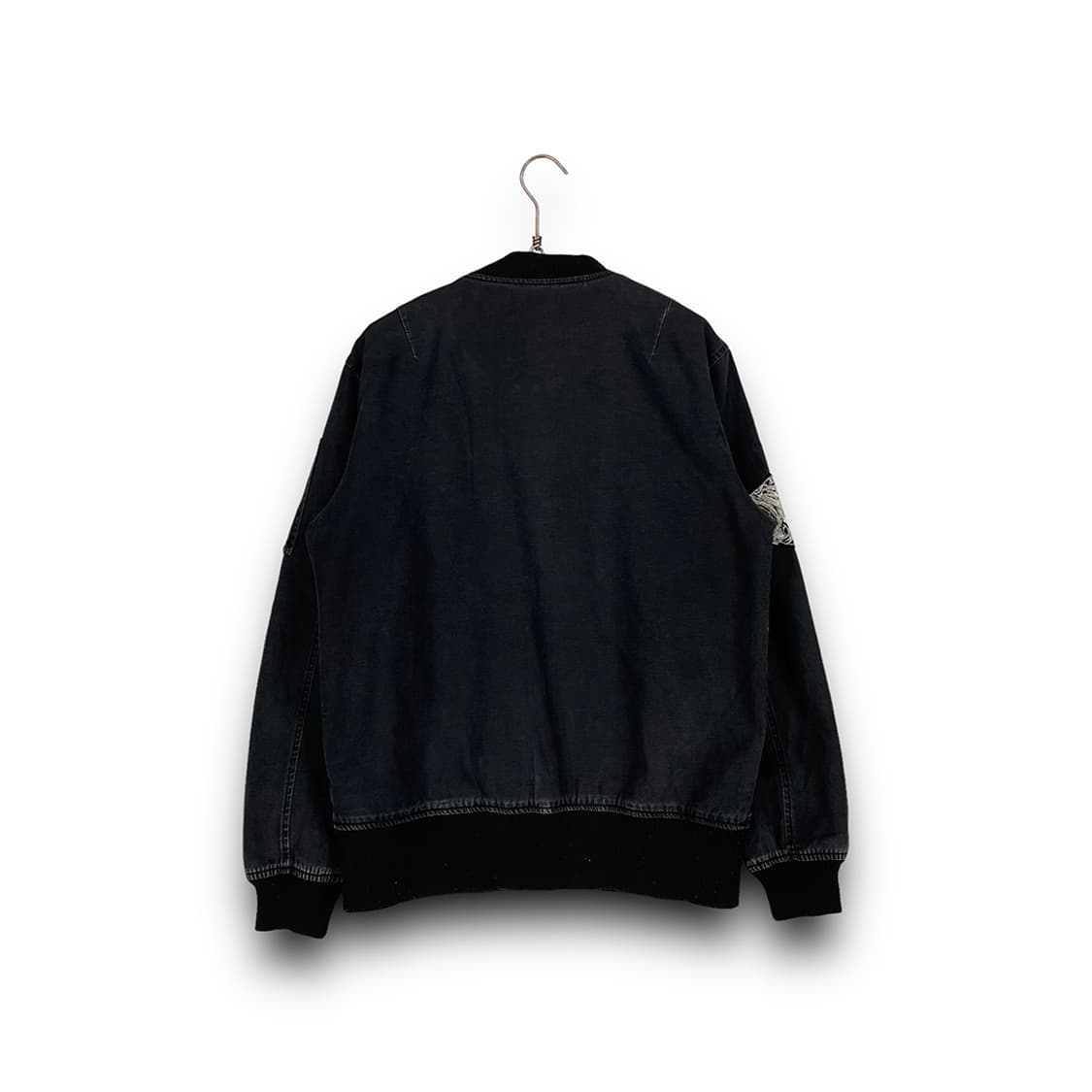 정글스톰 패치로고 데님 봄버 자켓 상품이미지2