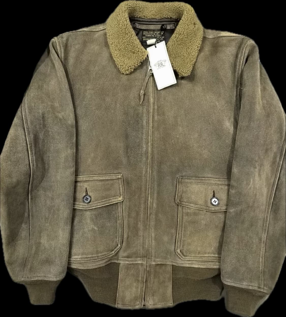 더블알에 러프아웃 스웨이드 G-1 플라이트 레더 m 상품이미지2