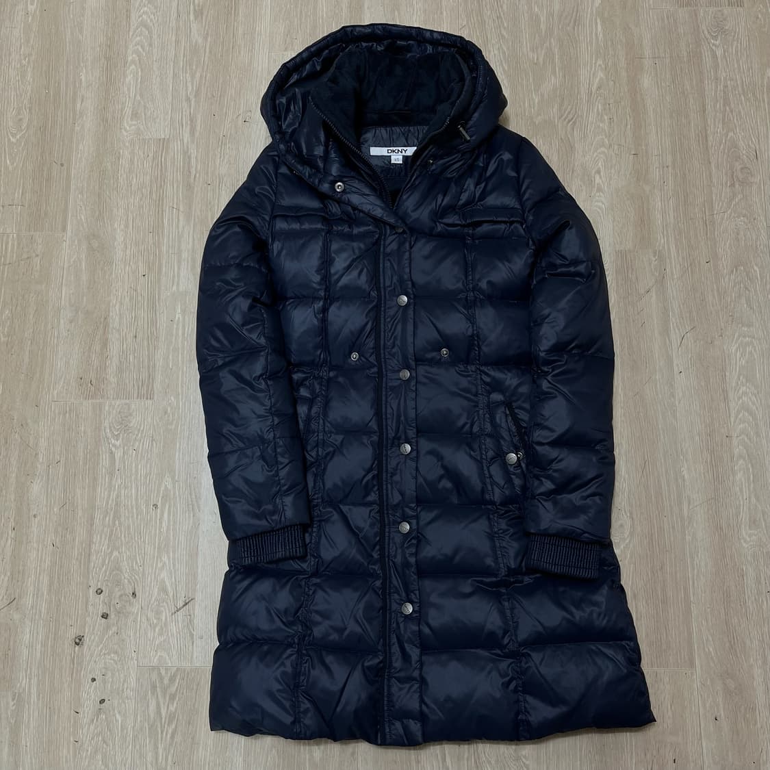 DKNY 도나카란 여성 후드 롱패딩 점퍼 [네이비] XS/85 상품이미지1