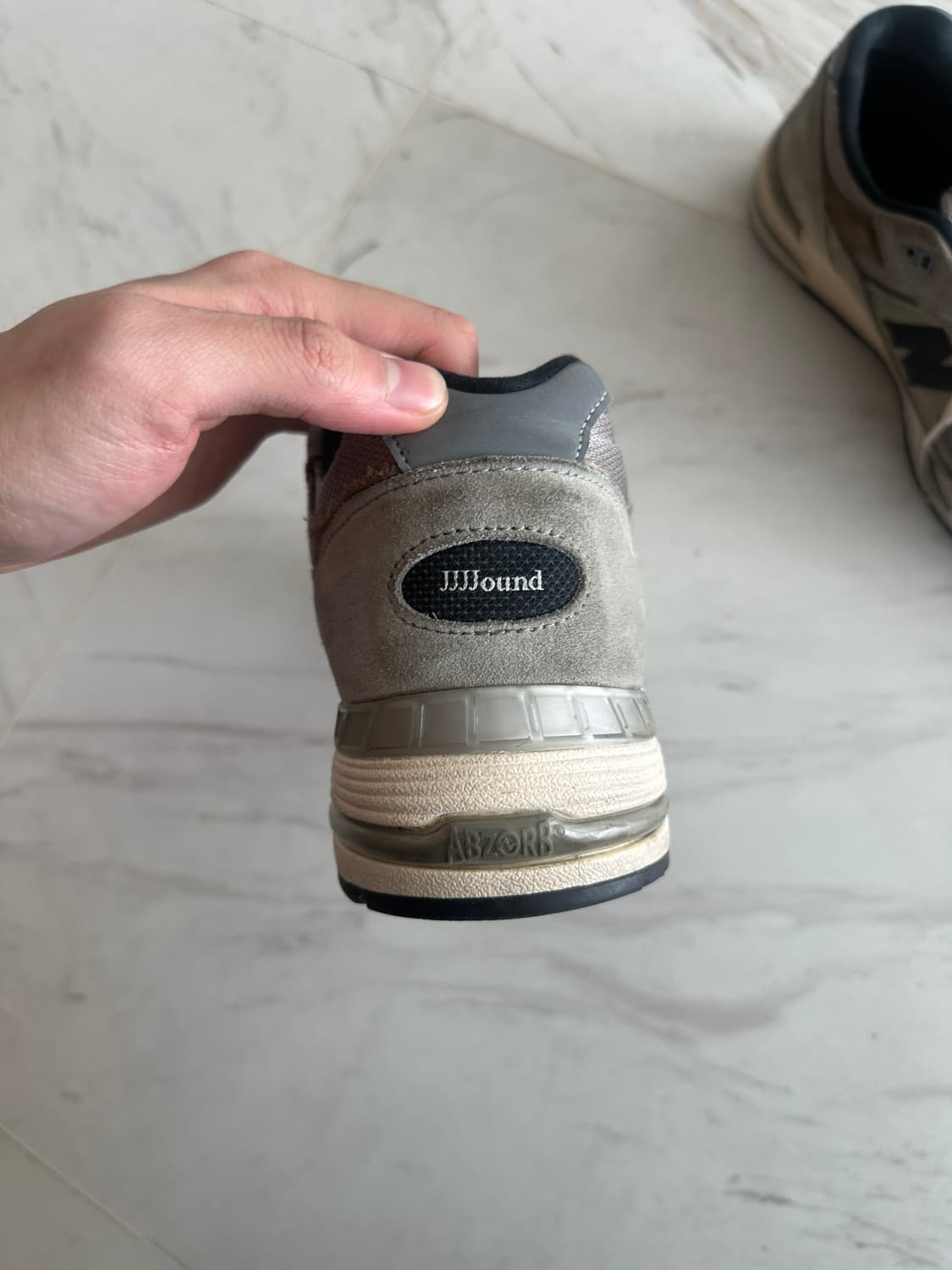 jjjjound 뉴발란스 991 그레이 280 상품이미지4
