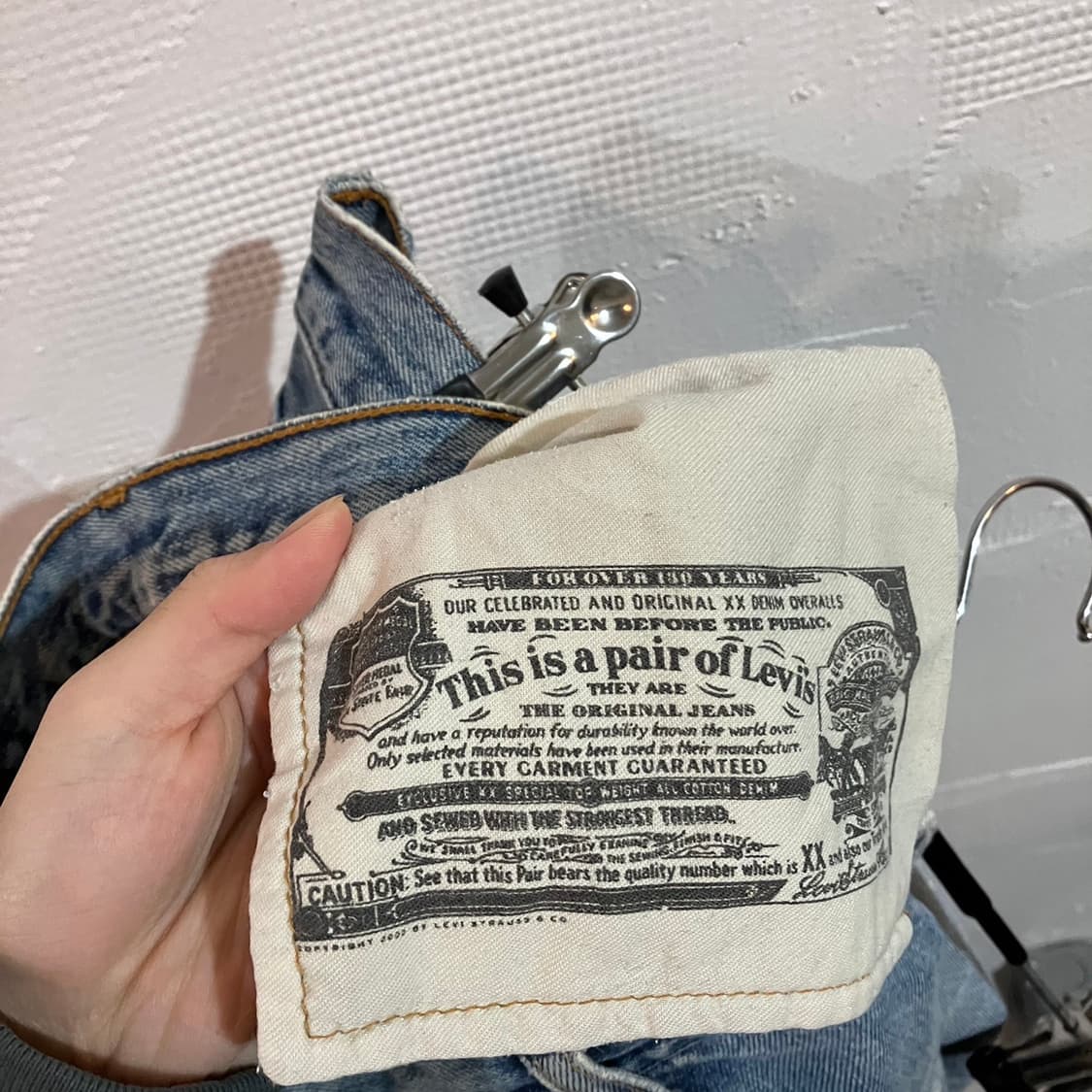 리바이스 501 데님팬츠 상품이미지9