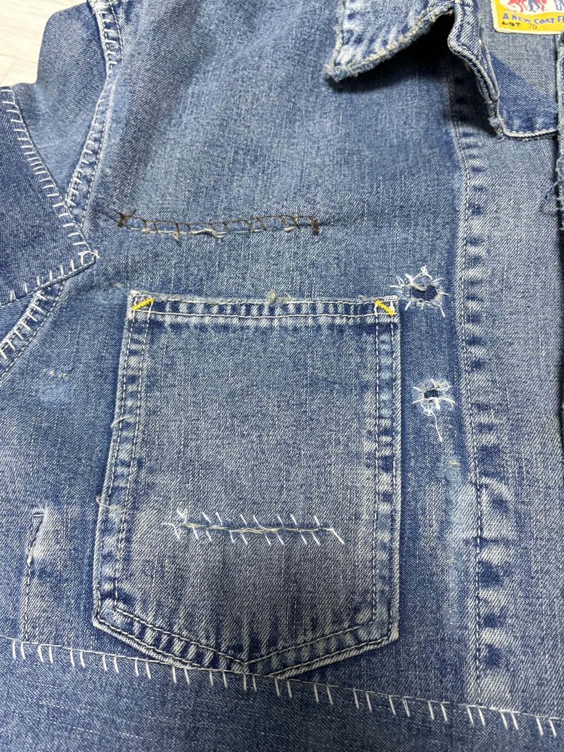 LVC 패치워크 LOT70 색코트 상품이미지8