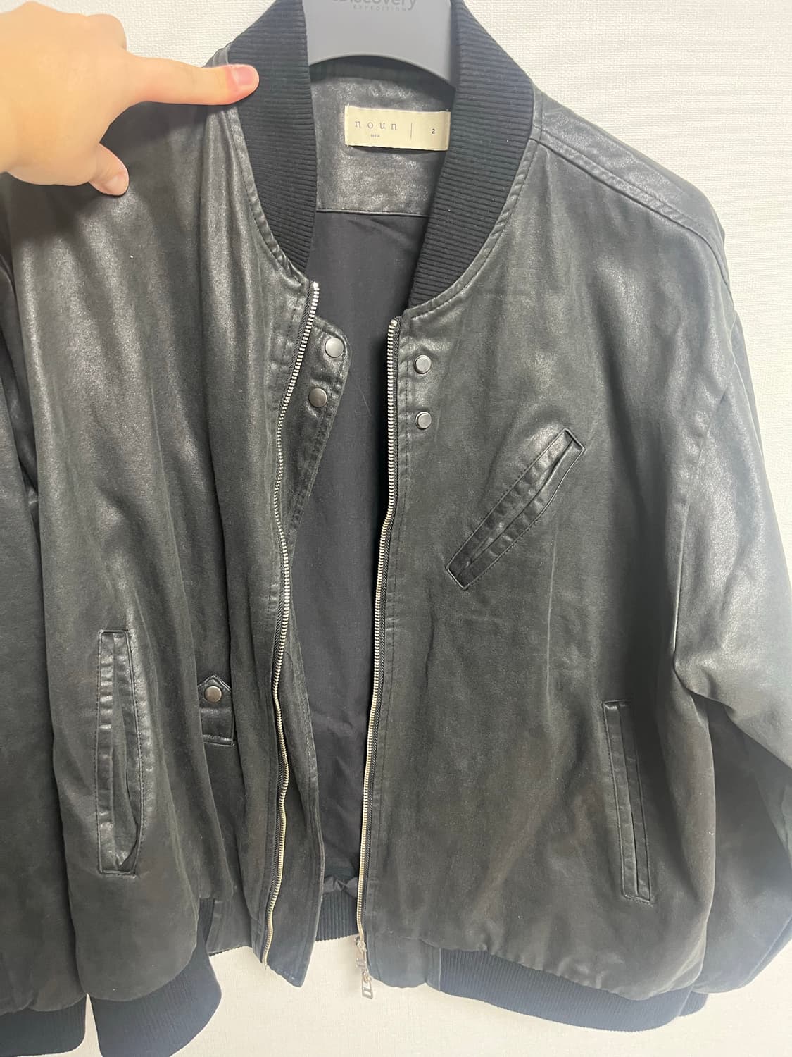 노운 스웨이드 블랙 2사이즈 상품이미지1