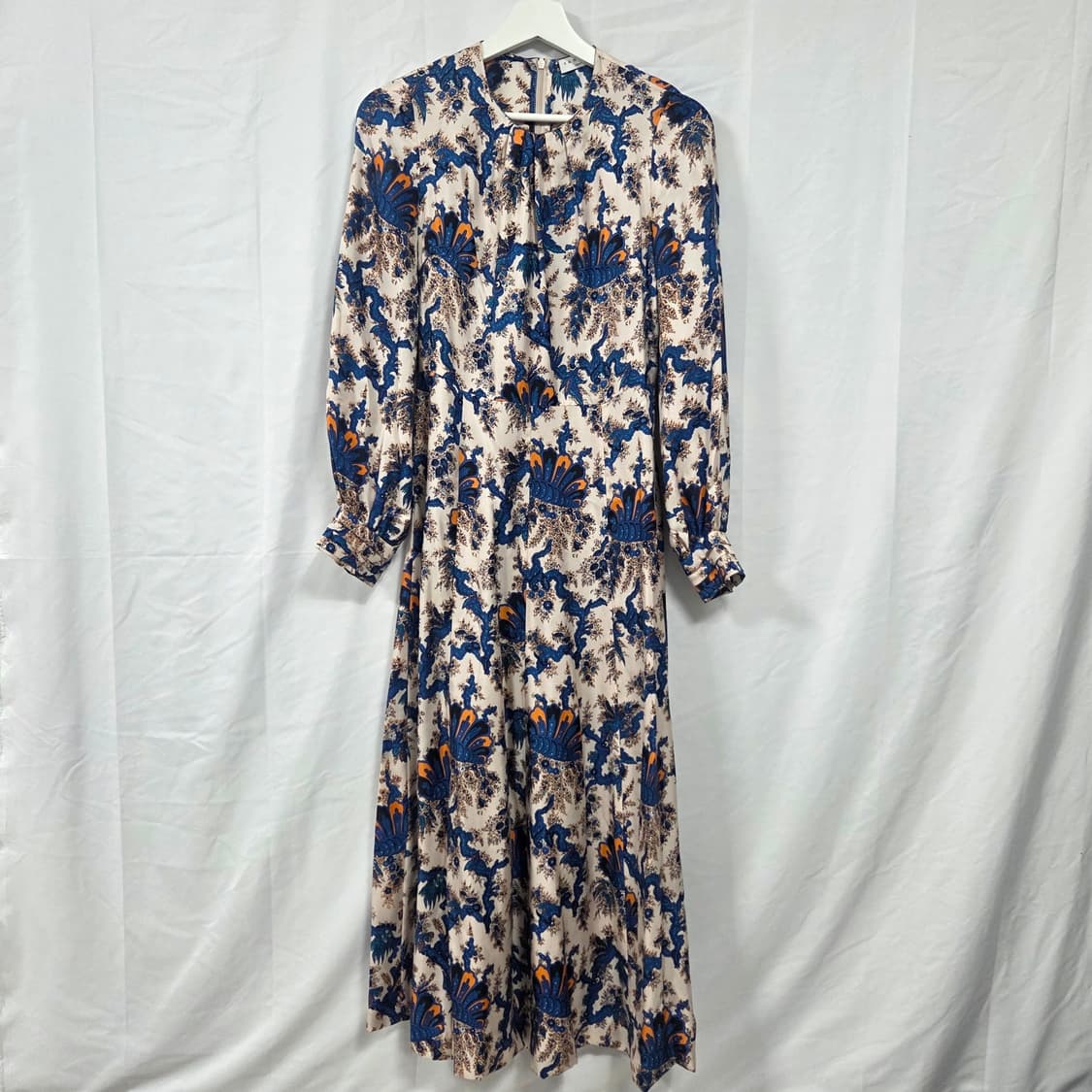 산드로(SANDRO) 실크 롱원피스 상품이미지2