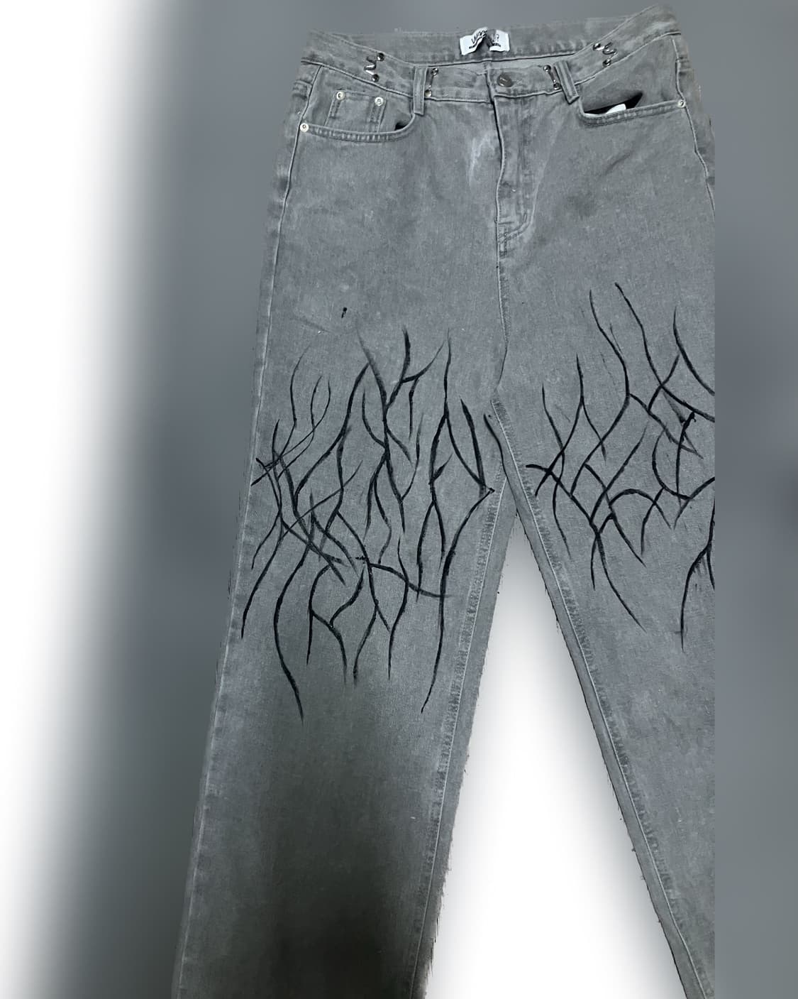 Devil custom gray pants 상품이미지5