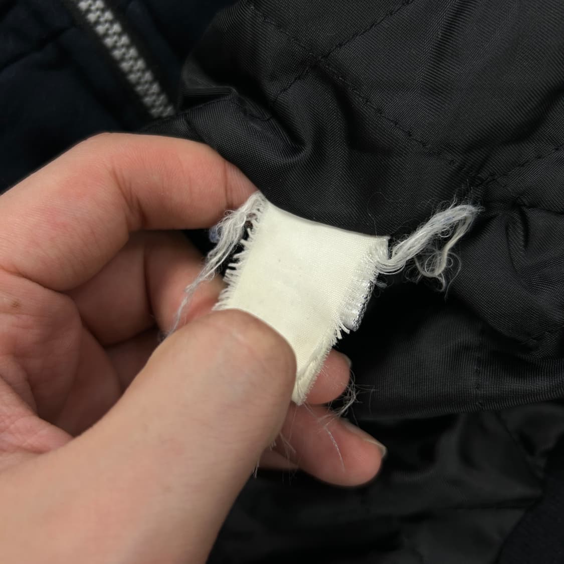 FUBU 후부 올드스쿨 누빔 후드집업 자켓(XL) 상품이미지3