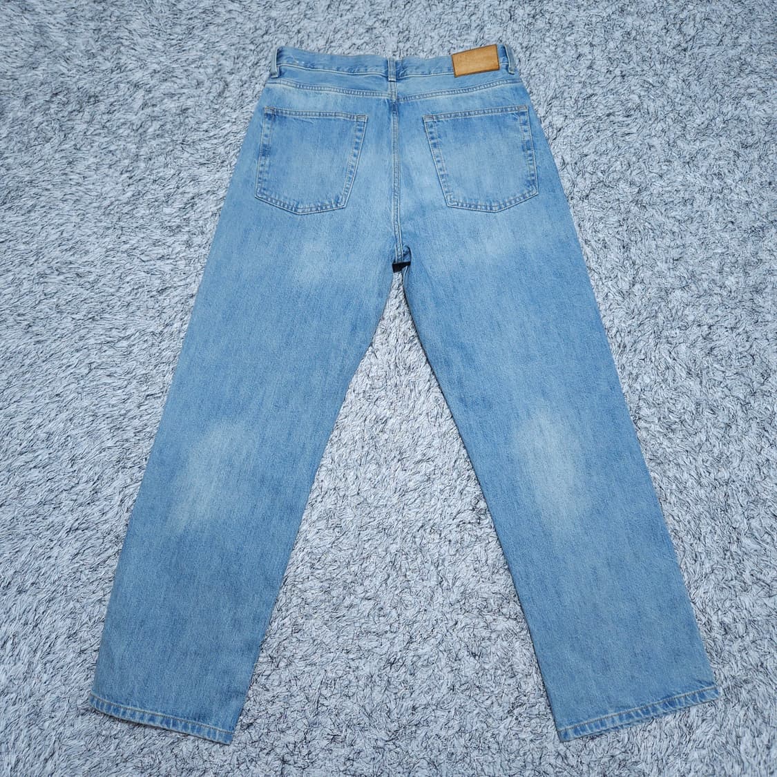 자라) 허리33 남자 연청바지 일자청바지 / 왕눈이샵 상품이미지5