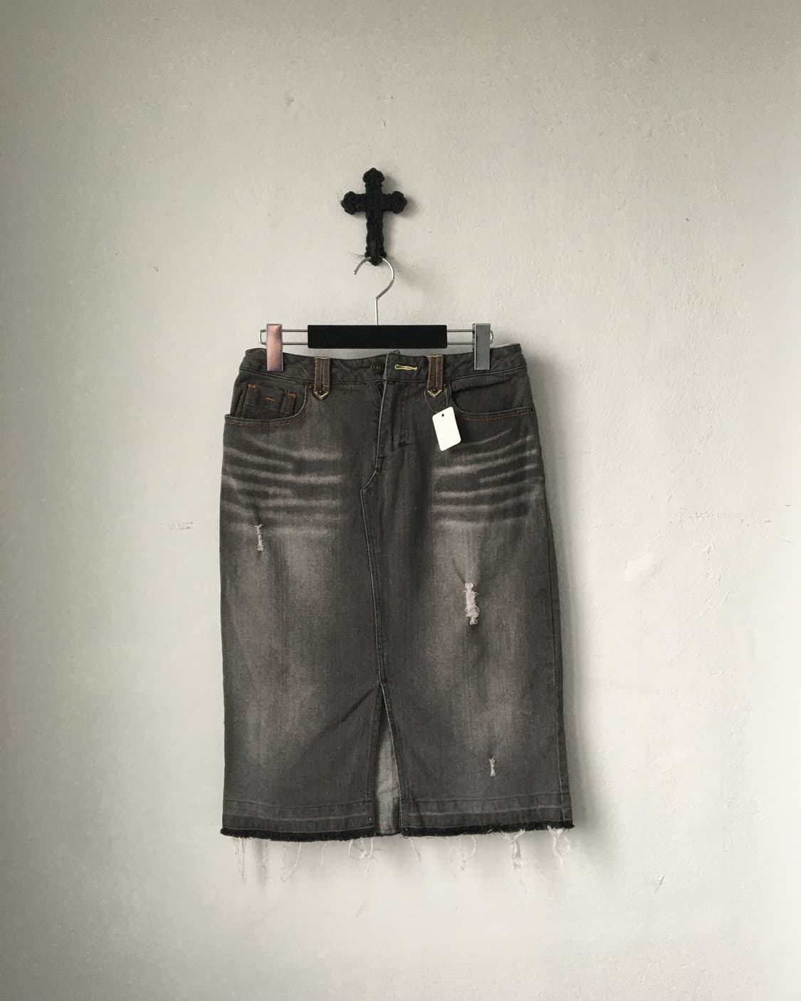 Washing midi skirt 상품이미지1