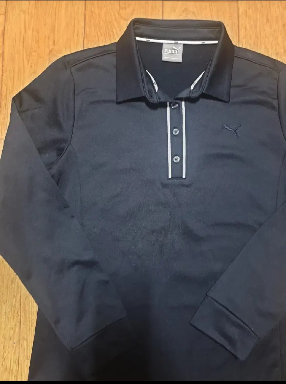 푸마 긴팔 카라티 95 사이즈입니다 상품이미지4