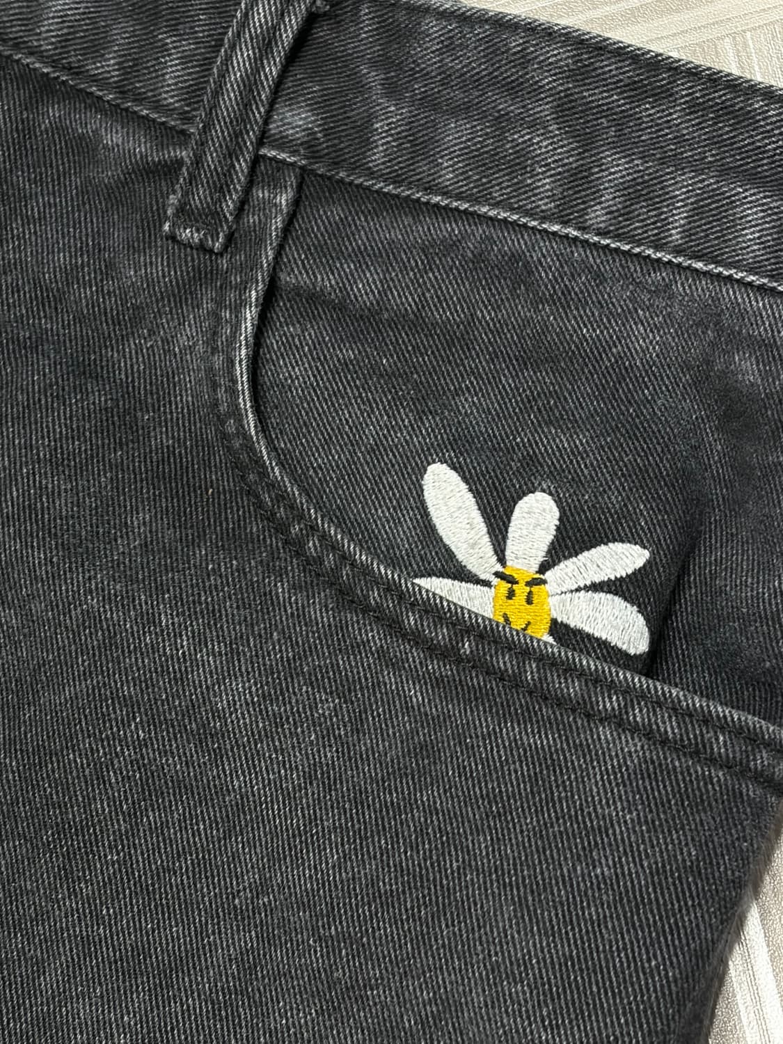 라브로스 데이지 블랙 팬츠 L 상품이미지5