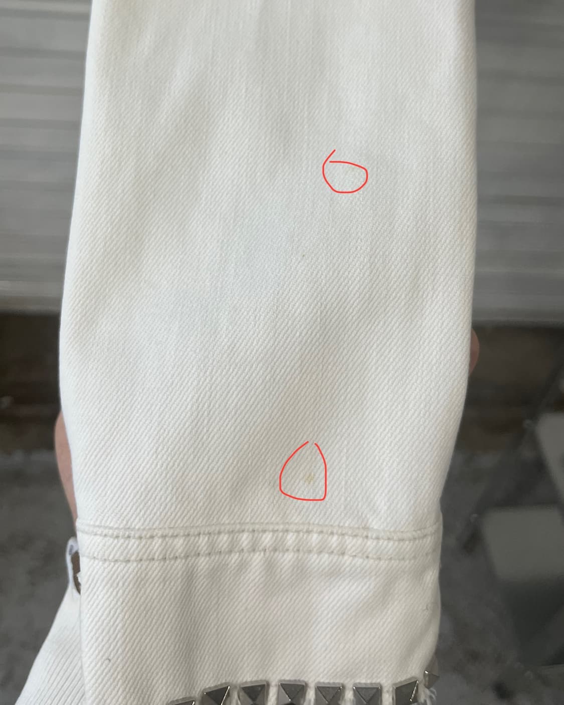 90s Hysteric Glamour stud jacket 상품이미지9