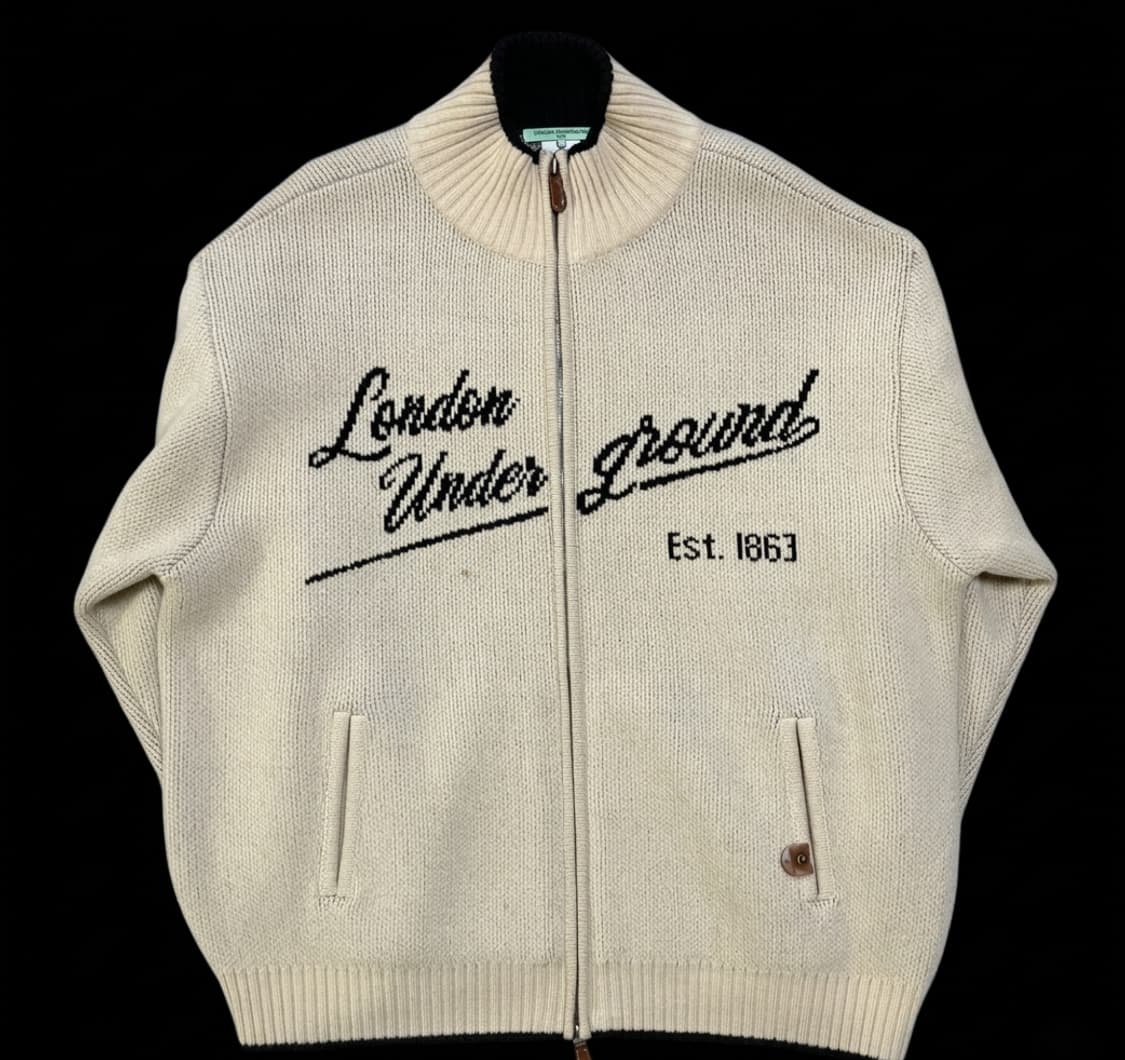 니트 집업 가디건 상품이미지1