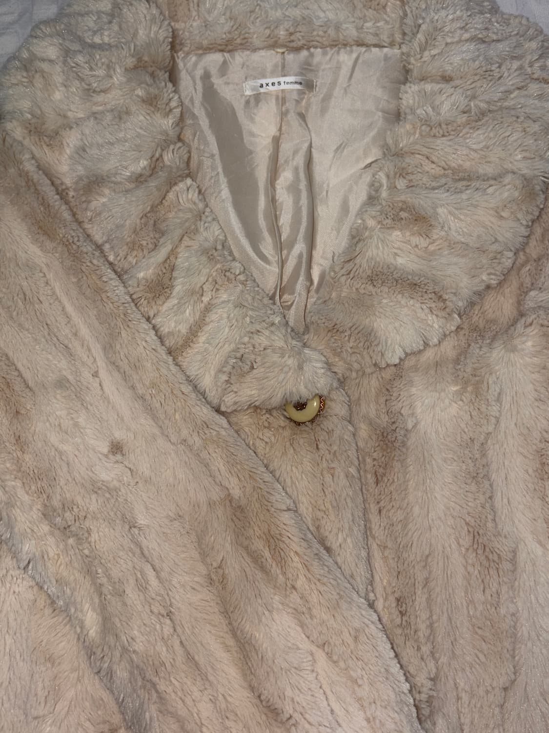 엑시즈팜 퍼 코트 자켓 상품이미지2