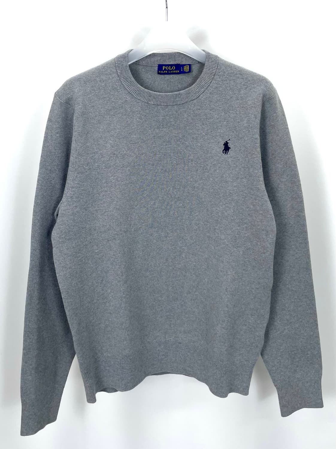  [L]폴로 여성 그레이 니트 맨투맨CK9775 상품이미지4