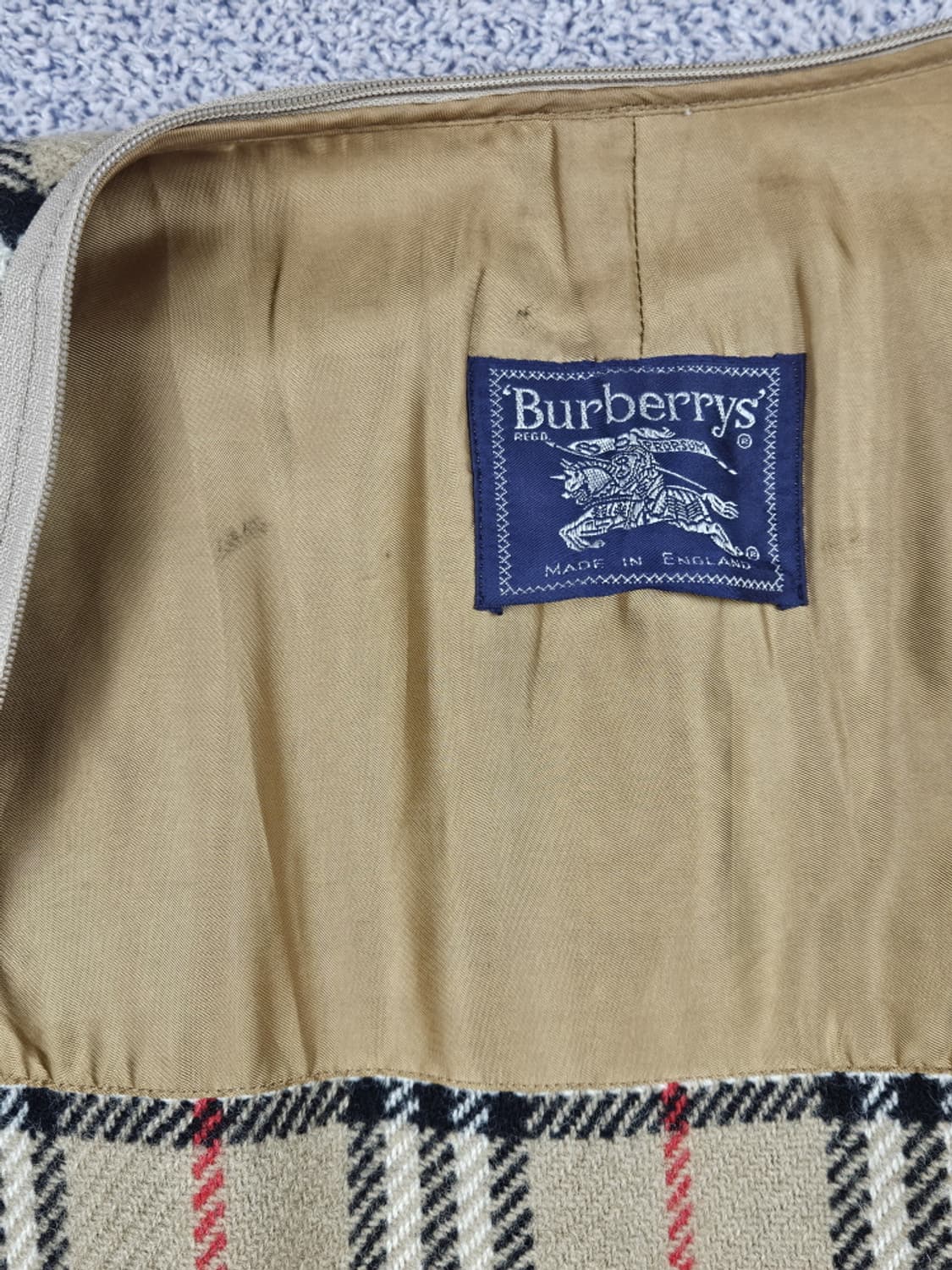 버버리 울 안감 헌팅트림 트렌치 코트 ( 상세설명참조 ) / 10318 상품이미지9