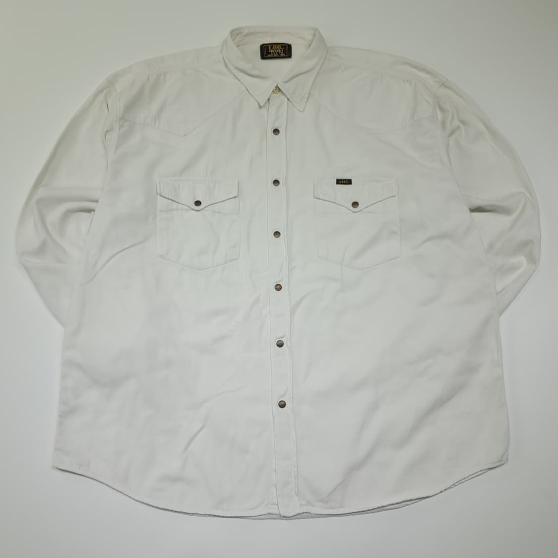 CK149 2XL 리 00s 유니온메이드 화이트 웨스턴 셔츠 남방 상품이미지1