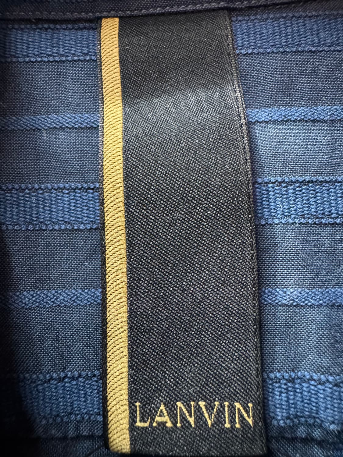 랑방 스트라이프 원포켓 셔츠 M(L) 상품이미지6