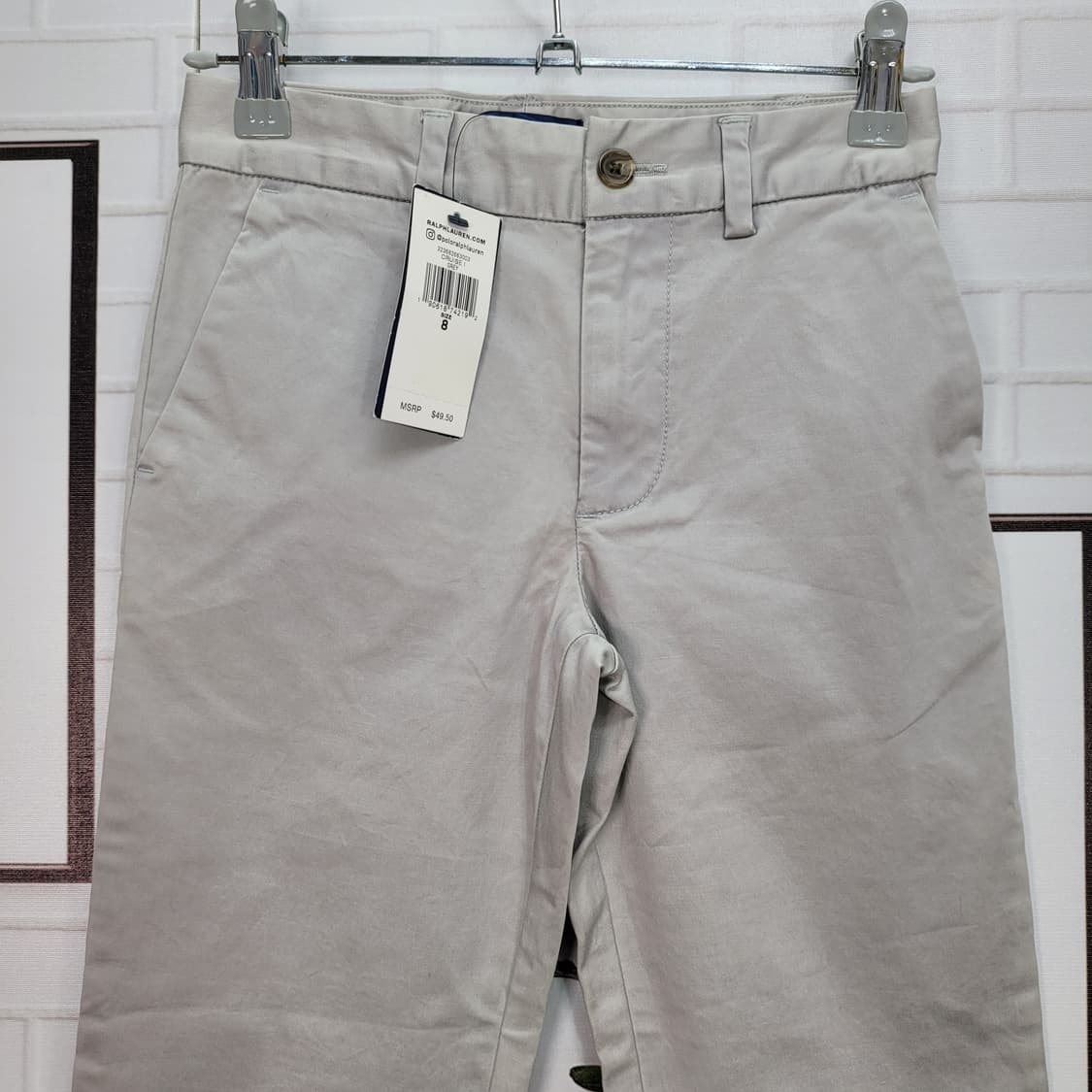폴로랄프로렌 키즈 치노 팬츠 바지 8사이즈 미착용 상품이미지2