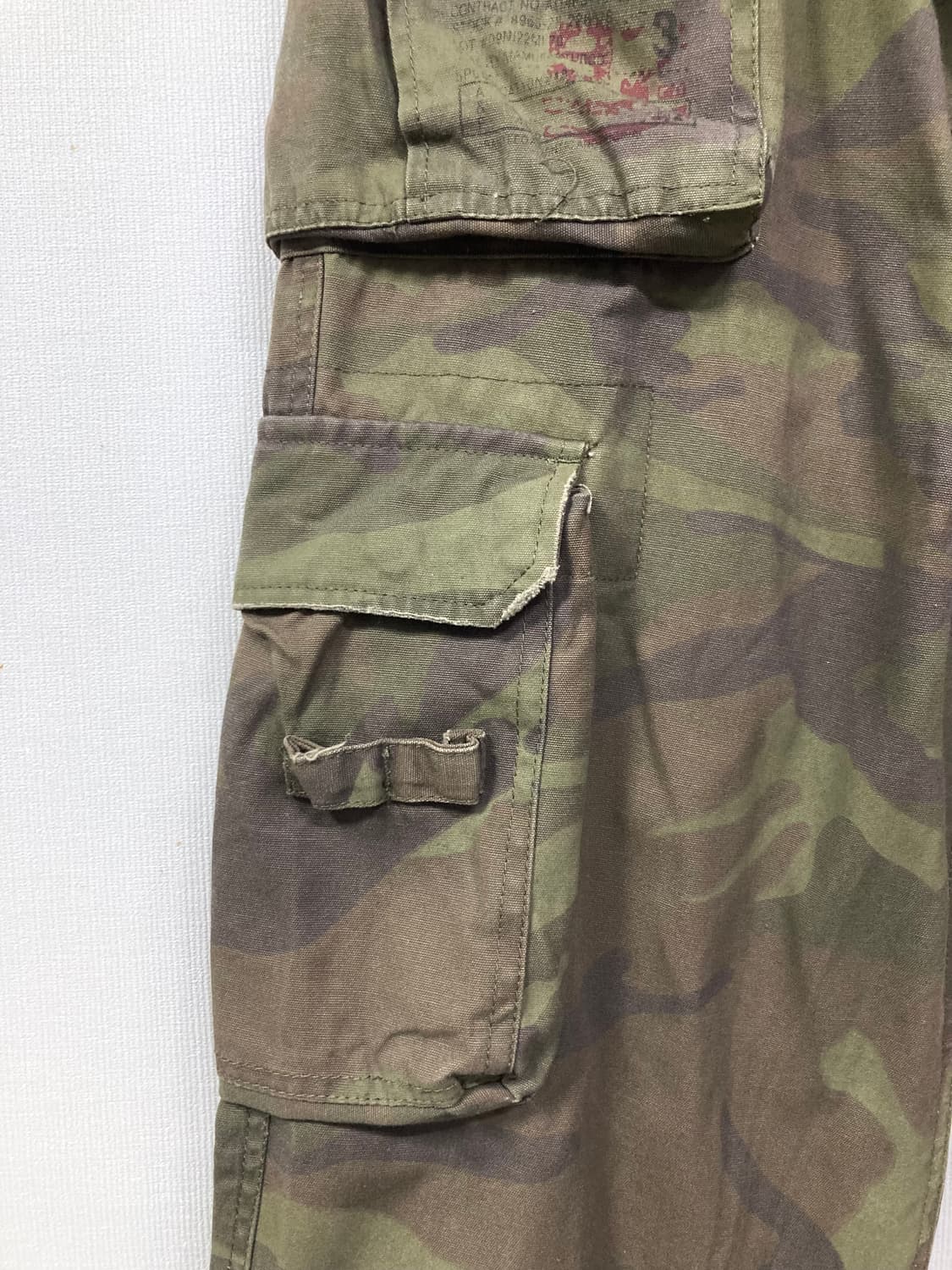 아베크롬비 y2k 카모플라쥬 유틸리티 필드 카고 워크팬츠 32 상품이미지3