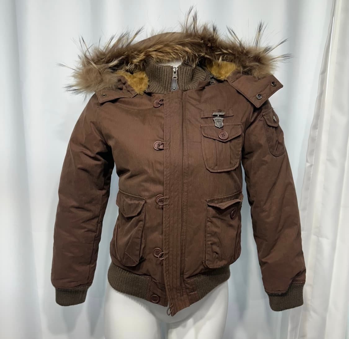 🤎 브라운 퍼 자켓 패딩 🤎 상품이미지3