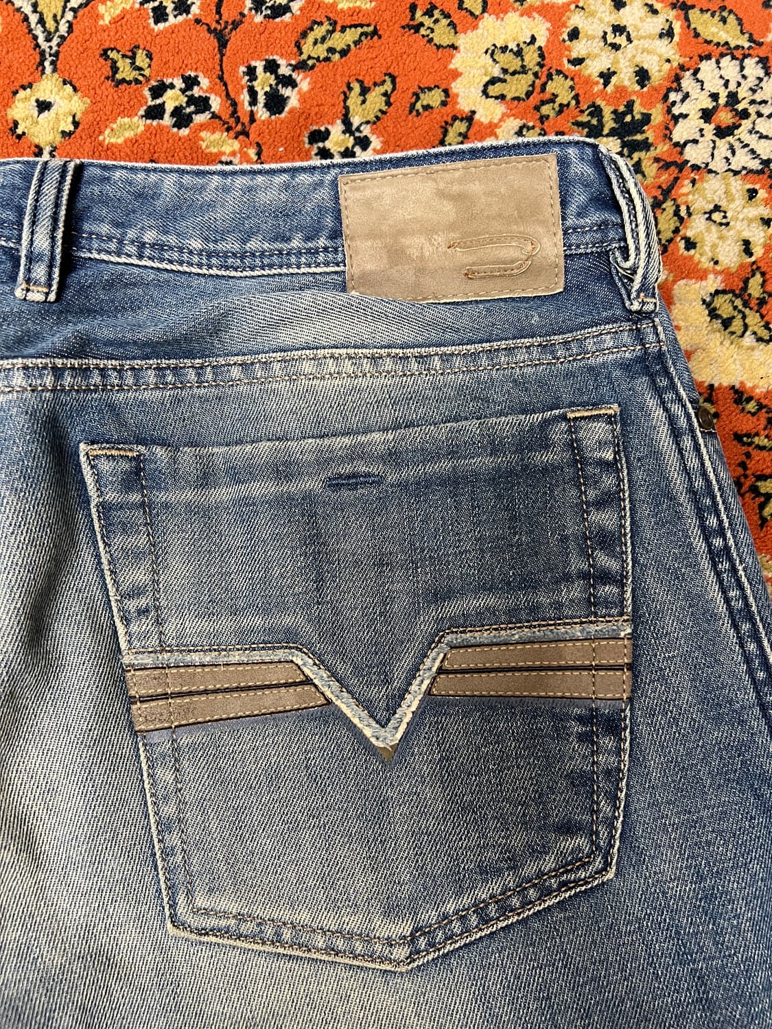 [31] 디젤 Zatiny 플레어 데님팬츠 연청 상품이미지5