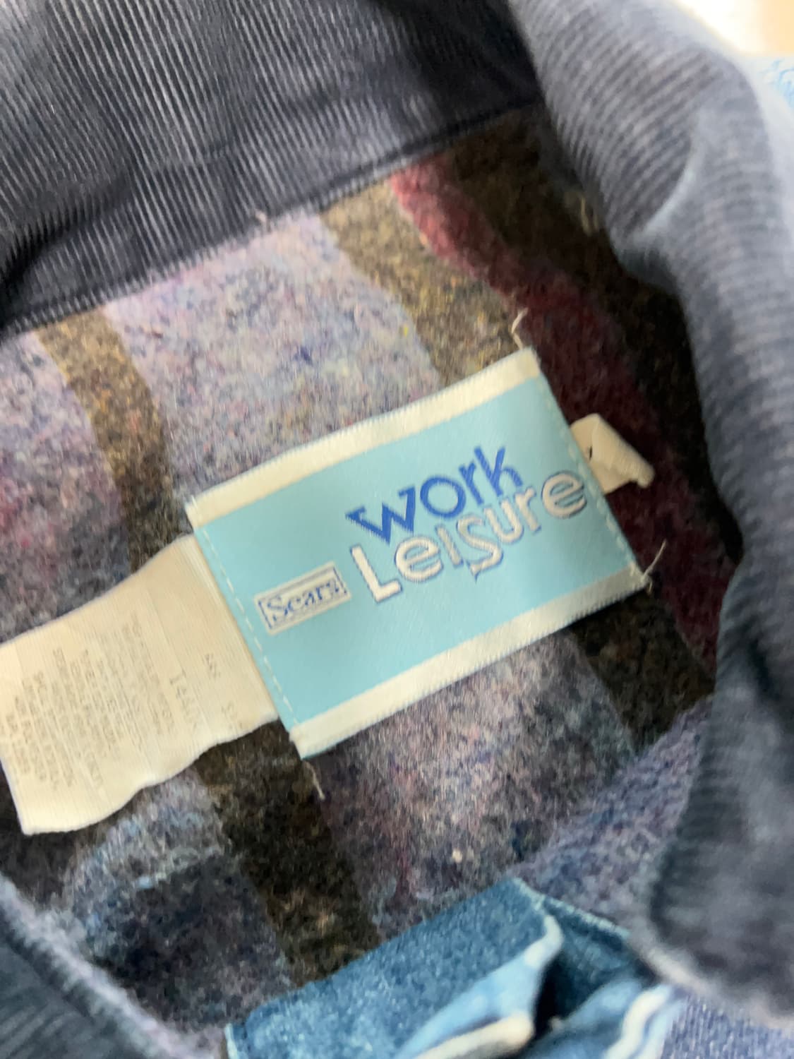 80s 시어스 데님 초어자켓 상품이미지3